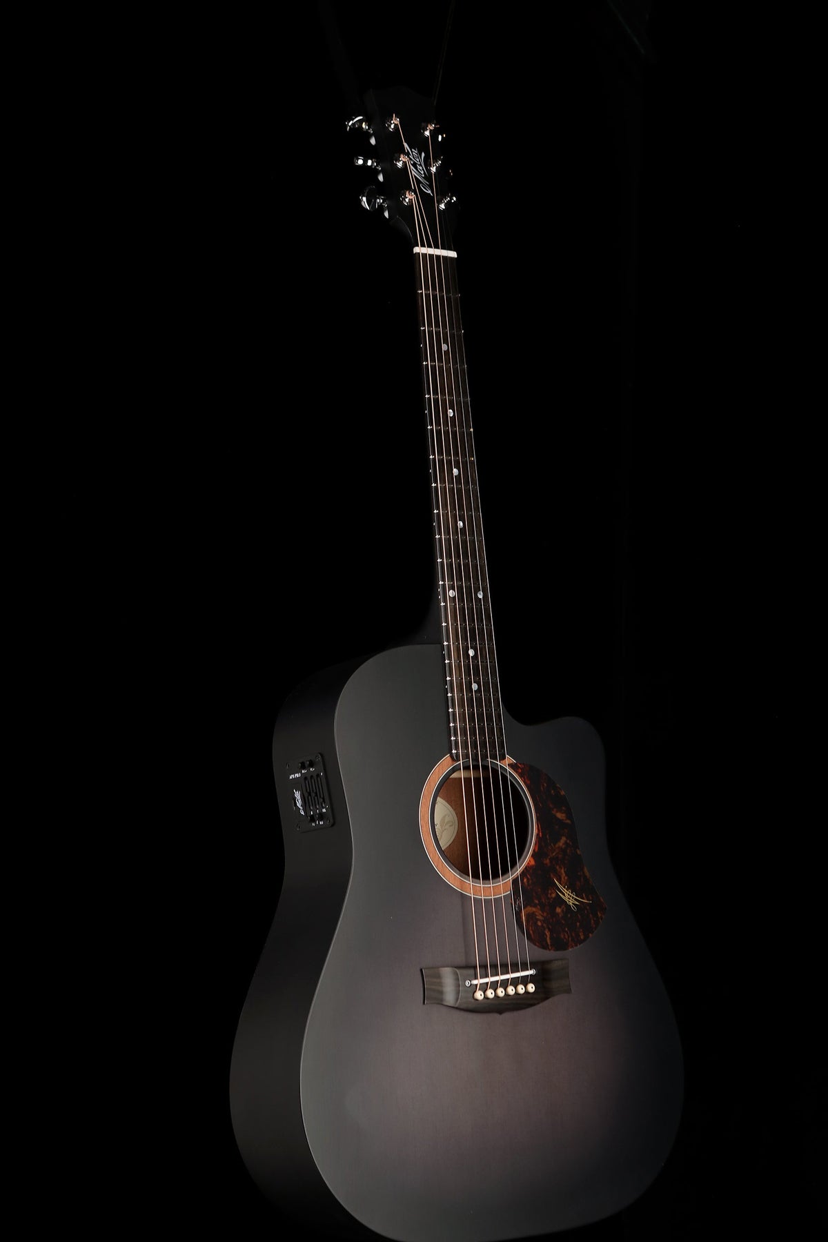 Maton SRS70C Custom 'Ghost Black' Acoustic Electric Guitar - Acoustic Centre Music Store, Melbourne Australia