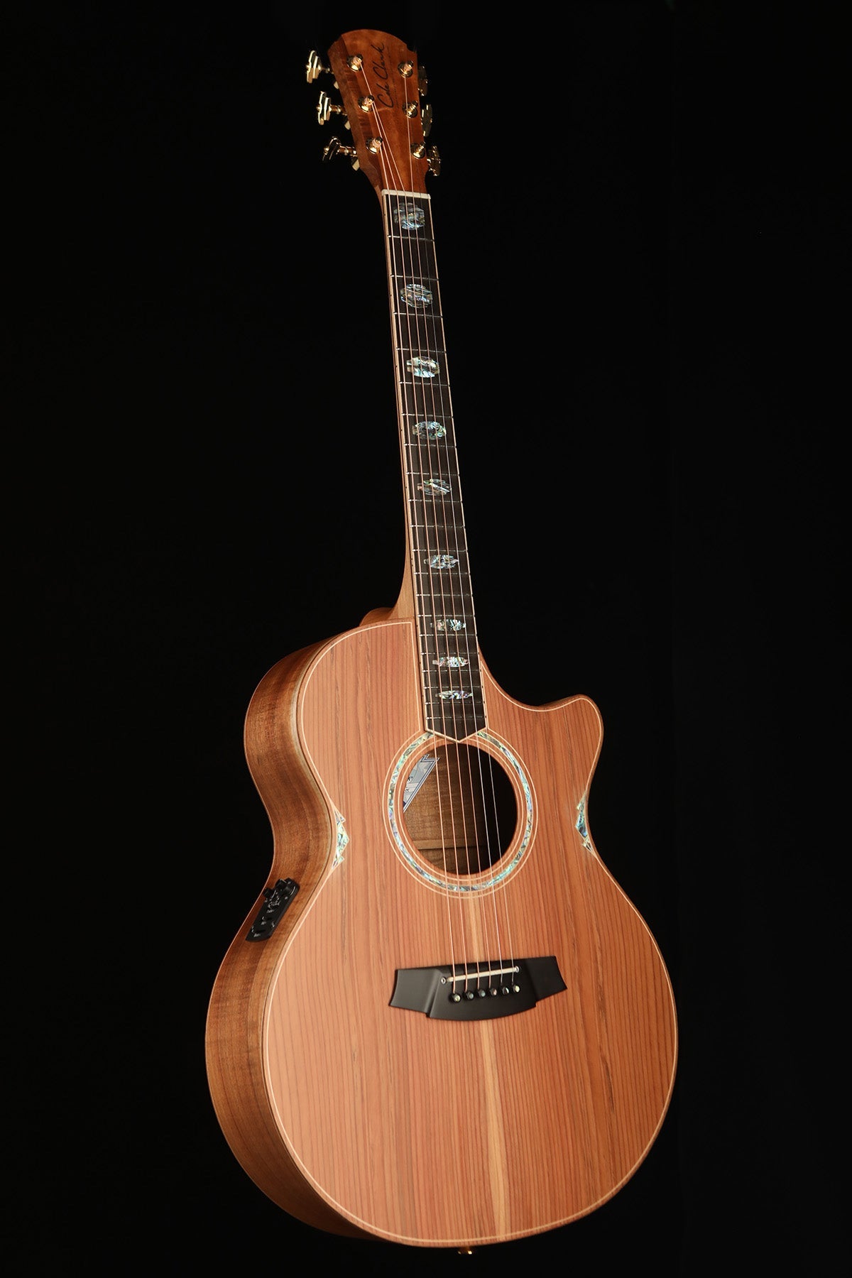 Cole Clark AN3EC 'Redwood / Blackwood' Acoustic Electric Guitar - Acoustic Centre Music Store, Melbourne Australia