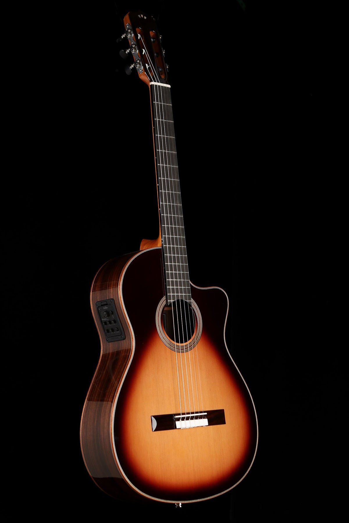 Cordoba Fusion Orchestra CE &#39;Cedar / Indian Rosewood&#39; Sunburst Classical Electric Guitar - Acoustic Centre Music Store, Melbourne Australia
