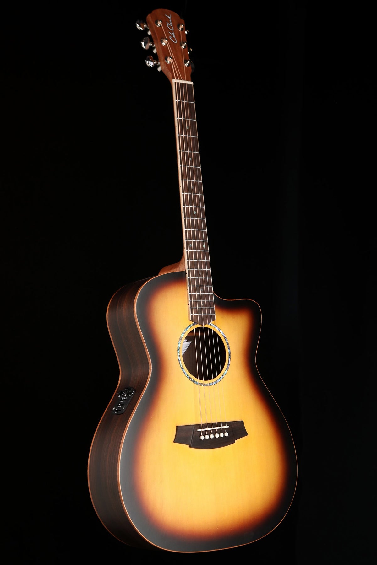 Cole Clark SAN1EC-SR &#39;European Spruce / Indian Rosewood Sunburst&#39; Acoustic Electric Guitar - Acoustic Centre Music Store, Melbourne Australia