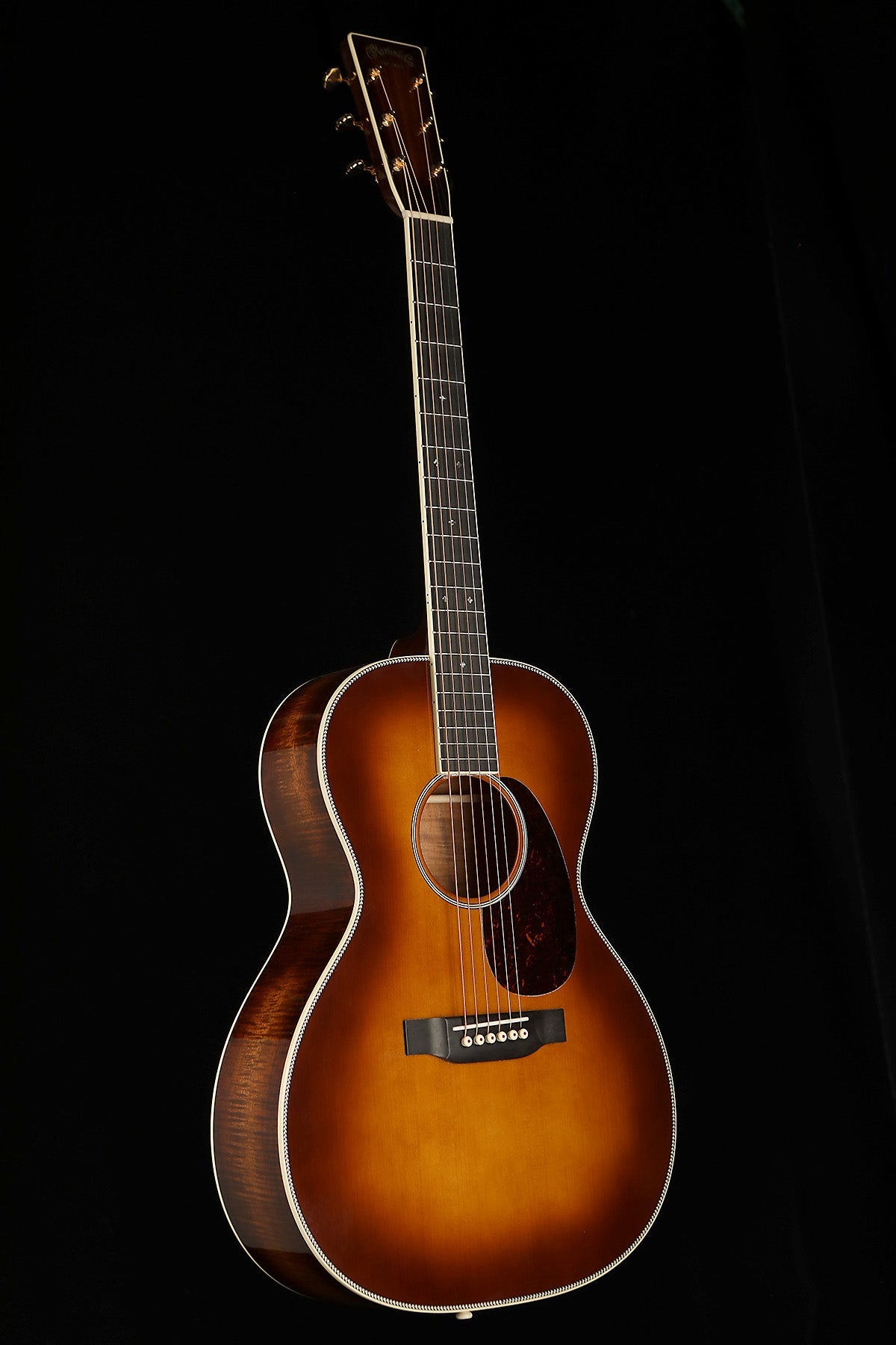 Martin Custom Shop 00-14 Slope Shoulder 'Adirondack Spruce / Figured Koa' 1933 Ambertone Acoustic Guitar - Acoustic Centre Music Store, Melbourne Australia