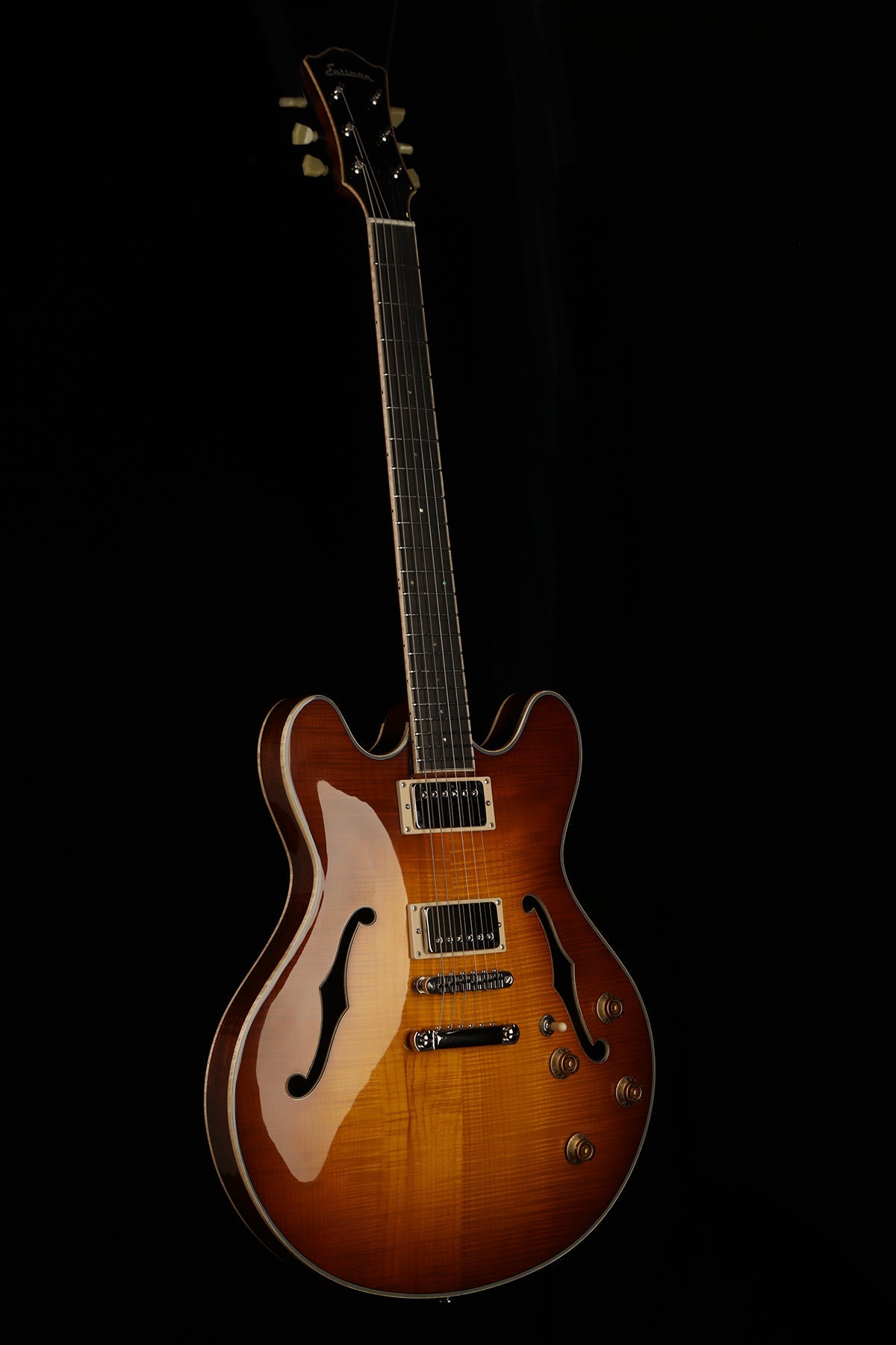 Eastman T186MX-GB 'Gold Burst' Hollowbody Electric Guitar - Acoustic Centre Music Store, Melbourne Australia