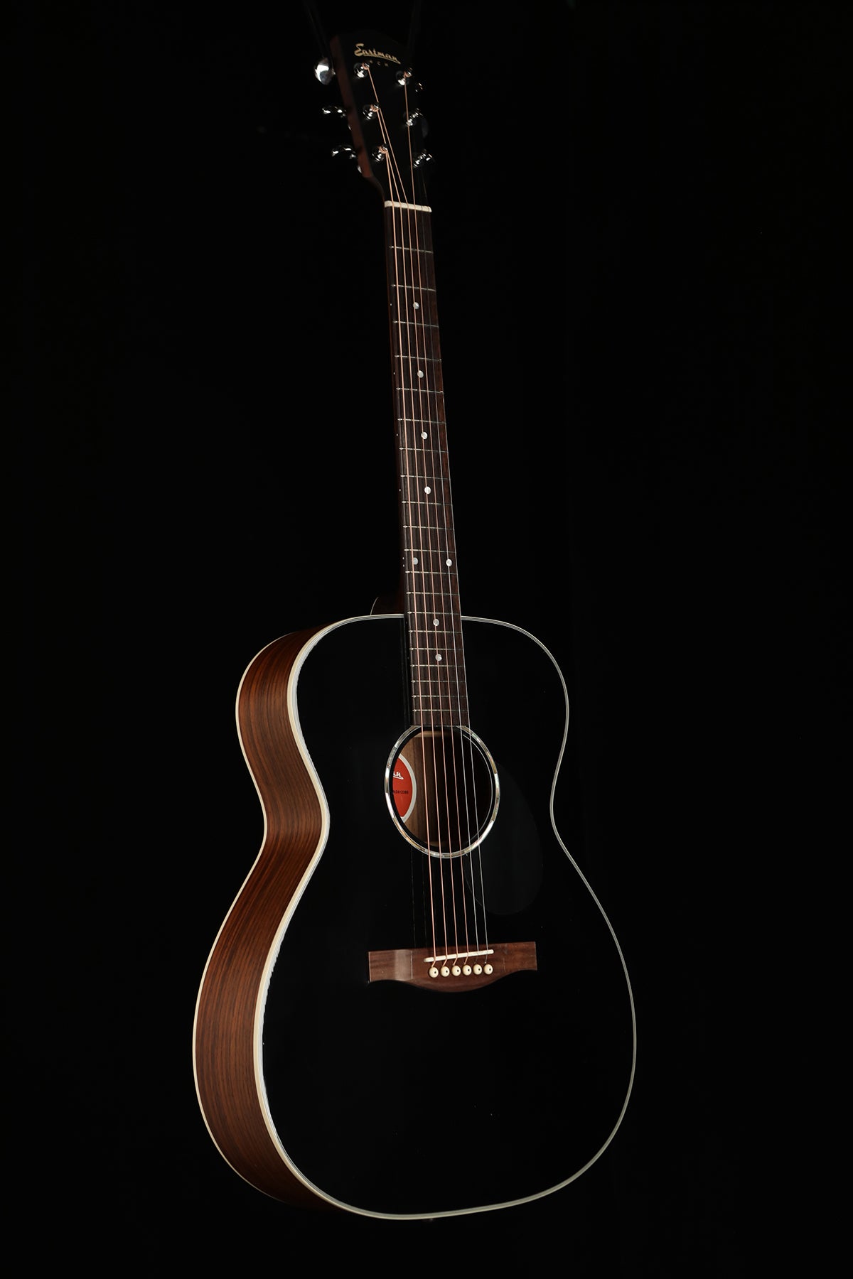 Eastman PCH2-OM-BK &#39;Blacktop&#39; Acoustic Electric Guitar - Acoustic Centre Music Store, Melbourne Australia