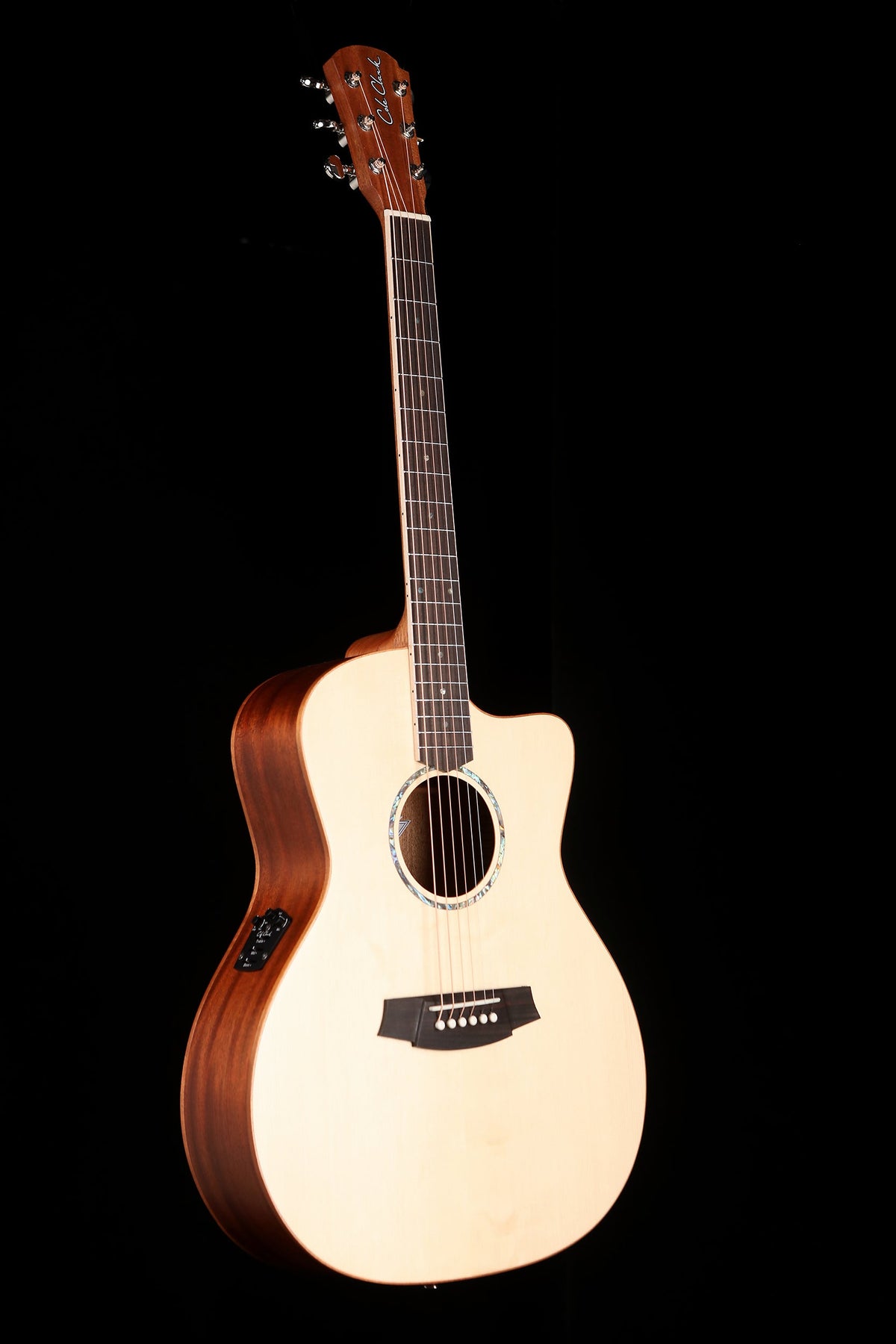 Cole Clark SAN1EC-SMAH &#39;European Spruce / Mahogany&#39; Acoustic Electric Guitar - Acoustic Centre Music Store, Melbourne Australia