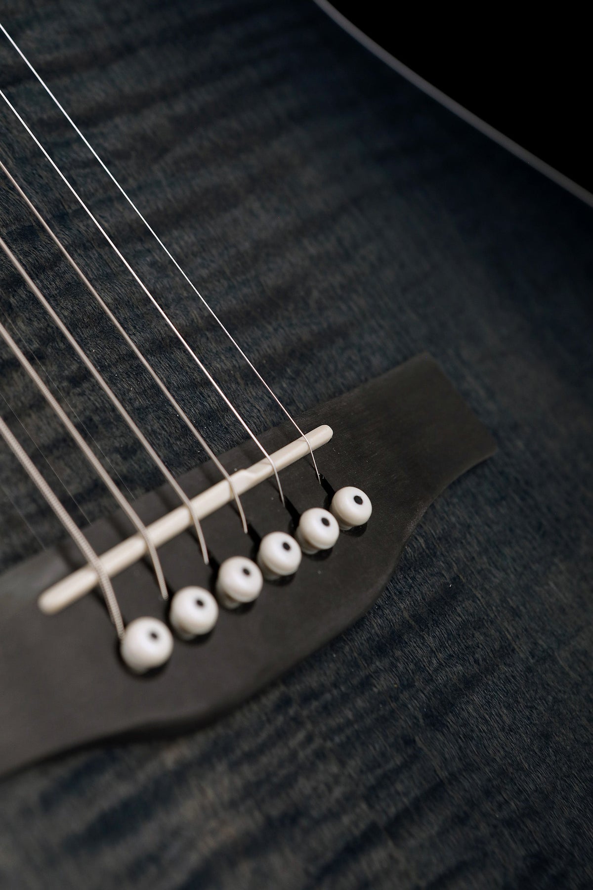 Godin A6 Ultra Denim Blue Flame Hybrid Acoustic Electric Guitar - Acoustic Centre Music Store, Melbourne Australia