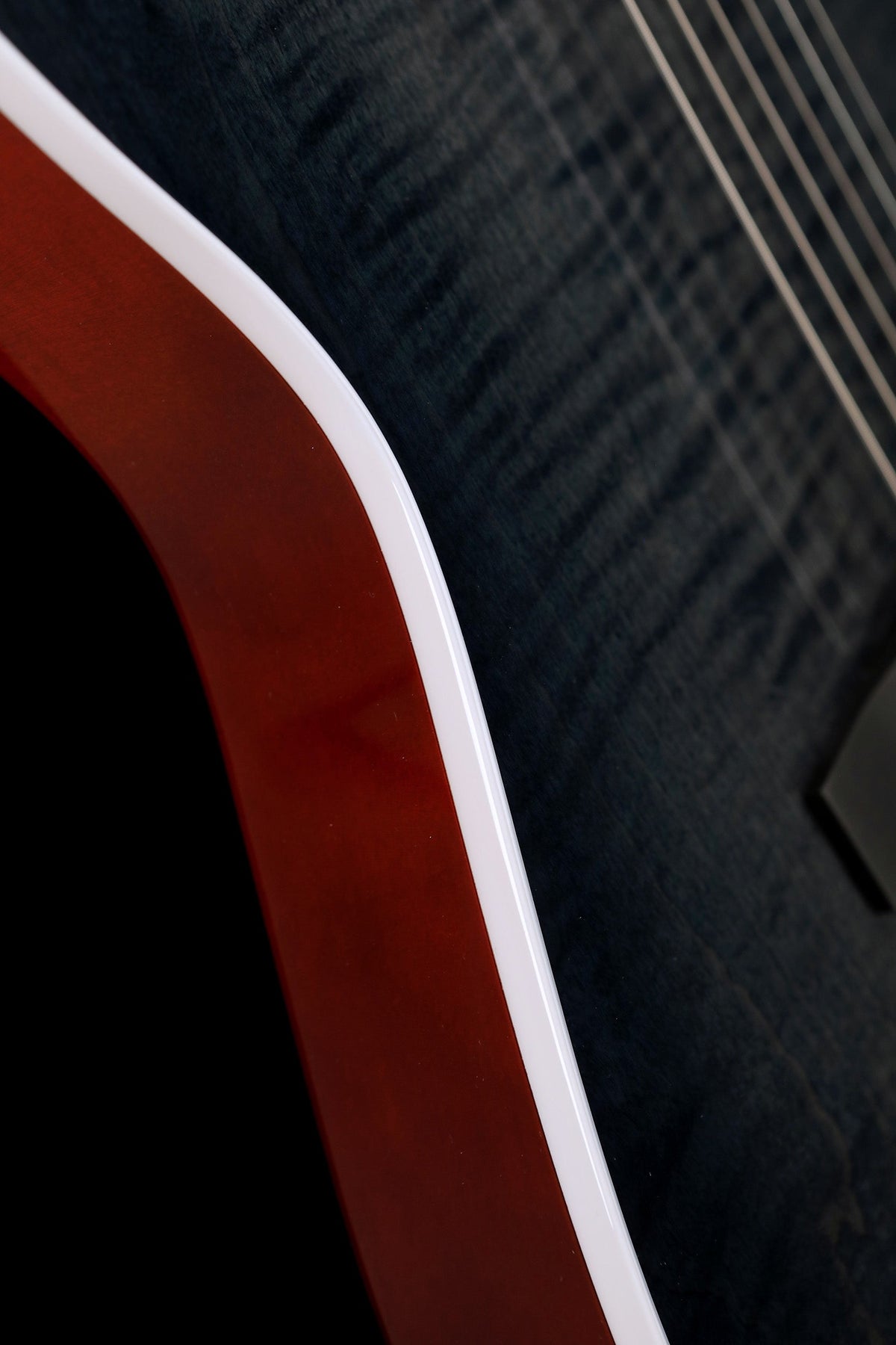 Godin A6 Ultra Denim Blue Flame Hybrid Acoustic Electric Guitar - Acoustic Centre Music Store, Melbourne Australia