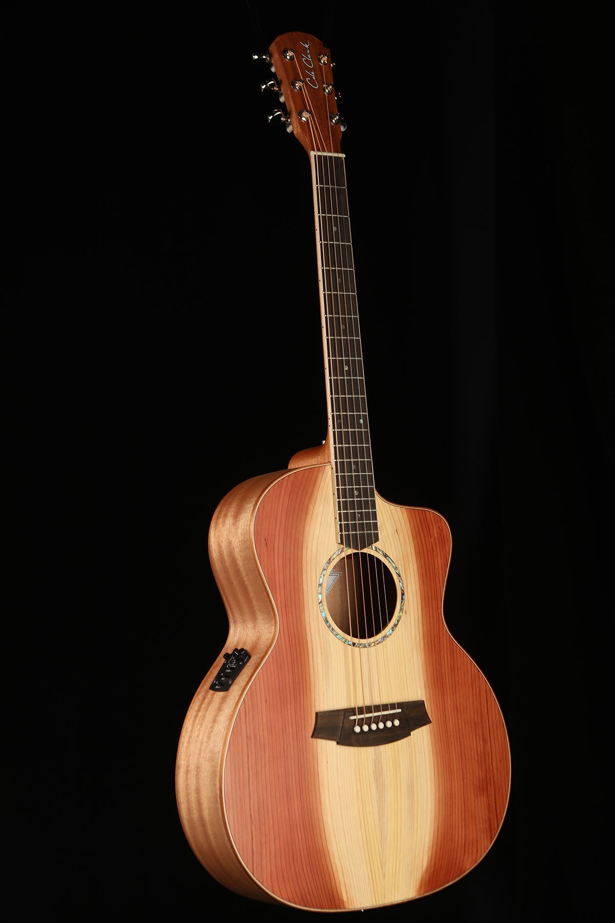 Cole Clark SAN1EC-RDM 'Redwood / Queensland Maple' Acoustic Electric Guitar - Acoustic Centre Music Store, Melbourne Australia