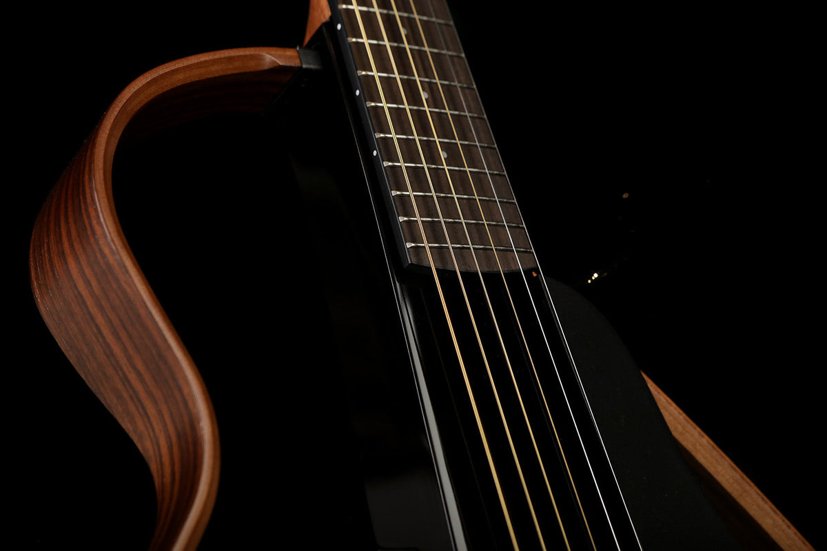 Yamaha SLG200S Silent Guitar &#39;Translucent Black&#39; Acoustic Electric Guitar - Acoustic Centre Music Store, Melbourne Australia