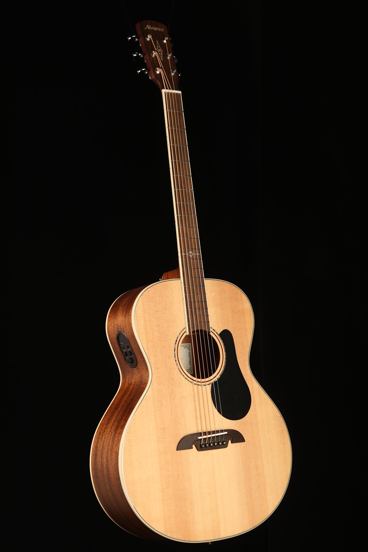 Alvarez Artist Baritone ABT60ESHB 'Natural' Acoustic Electric Guitar - Acoustic Centre Music Store, Melbourne Australia