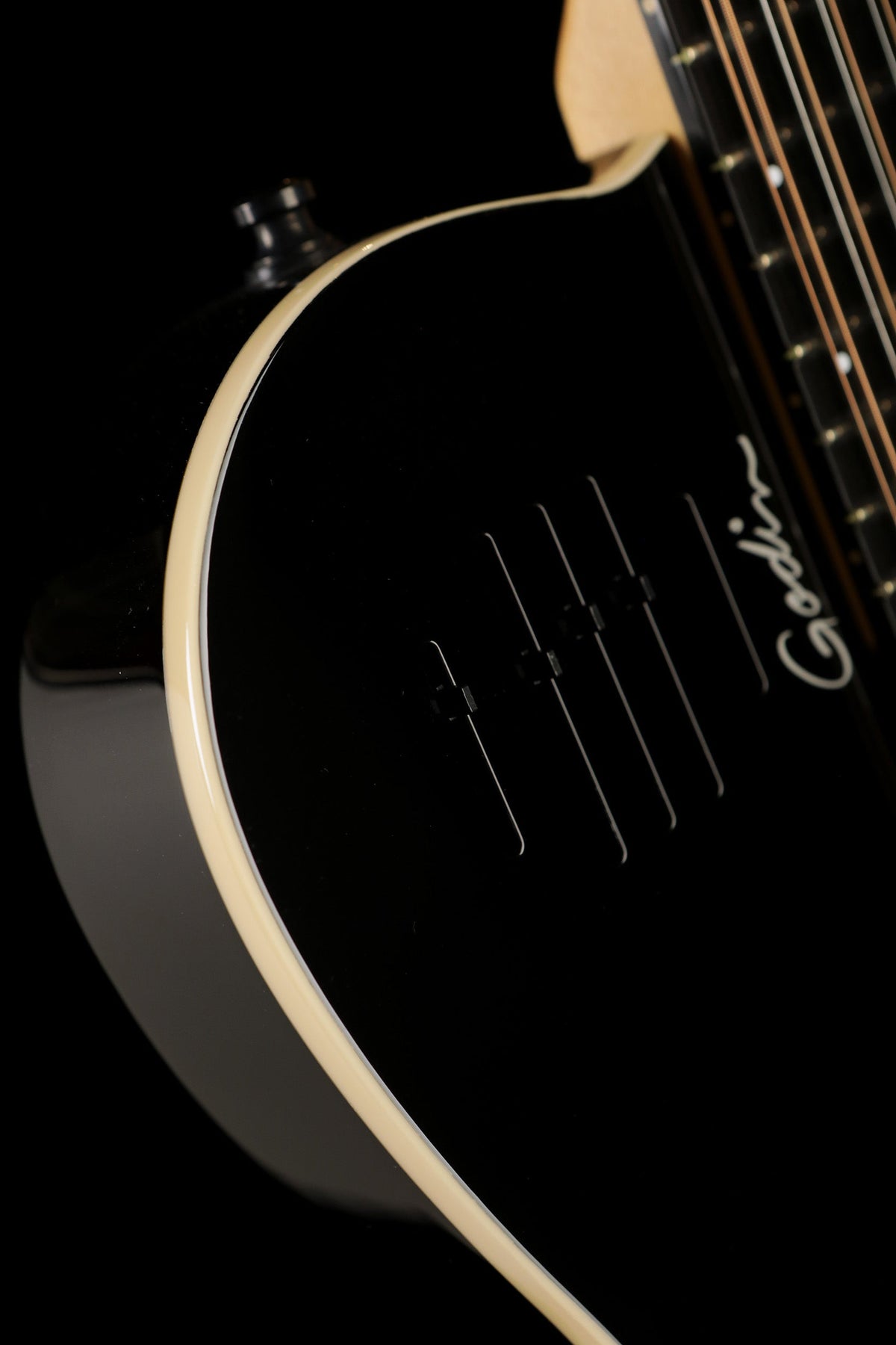 Godin A12 Black HG Hybrid 12-String Acoustic Electric Guitar - Acoustic Centre Music Store, Melbourne Australia