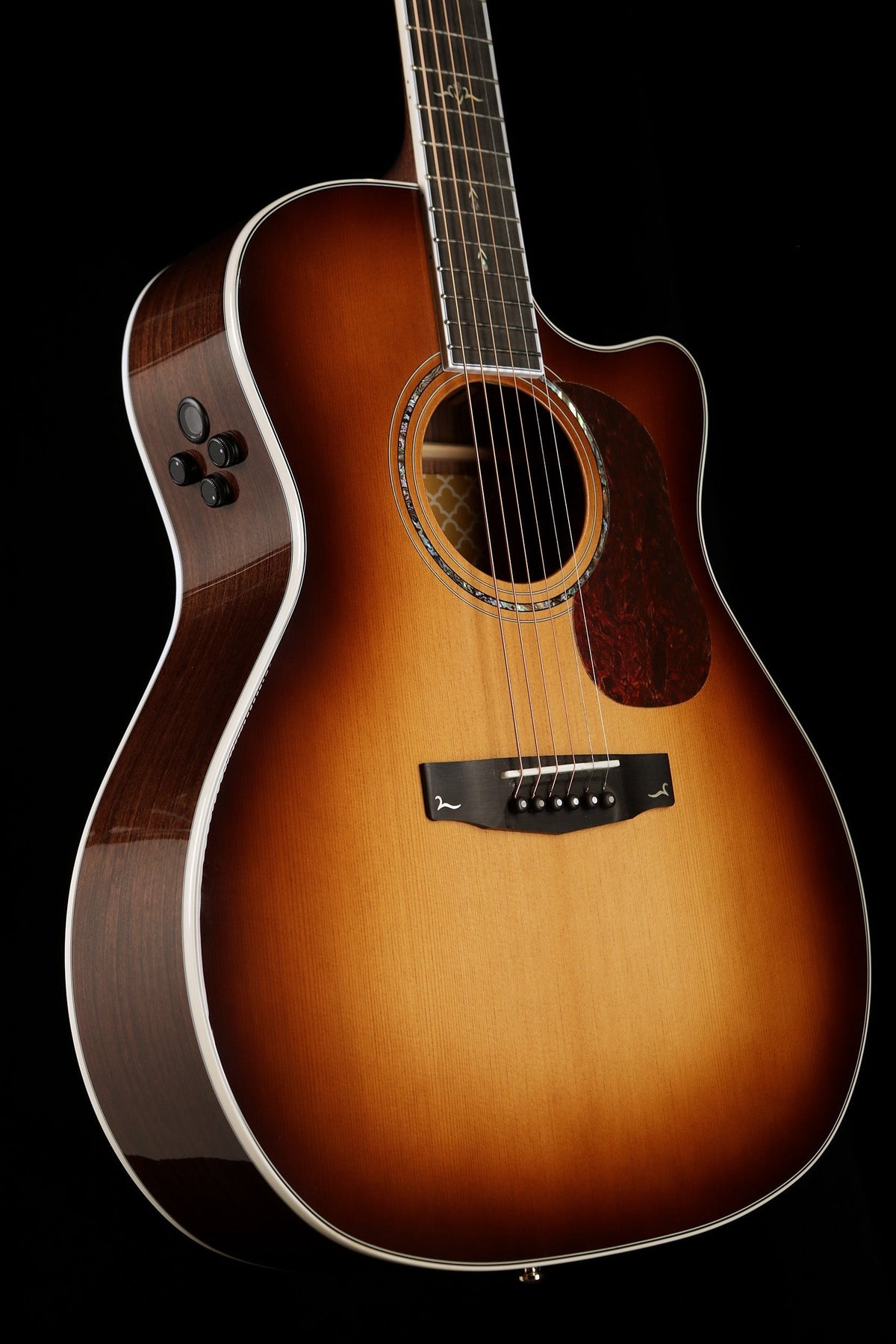 Cort Gold-A8 &#39;Light Burst&#39; Acoustic Electric Guitar - Acoustic Centre Music Store, Melbourne Australia