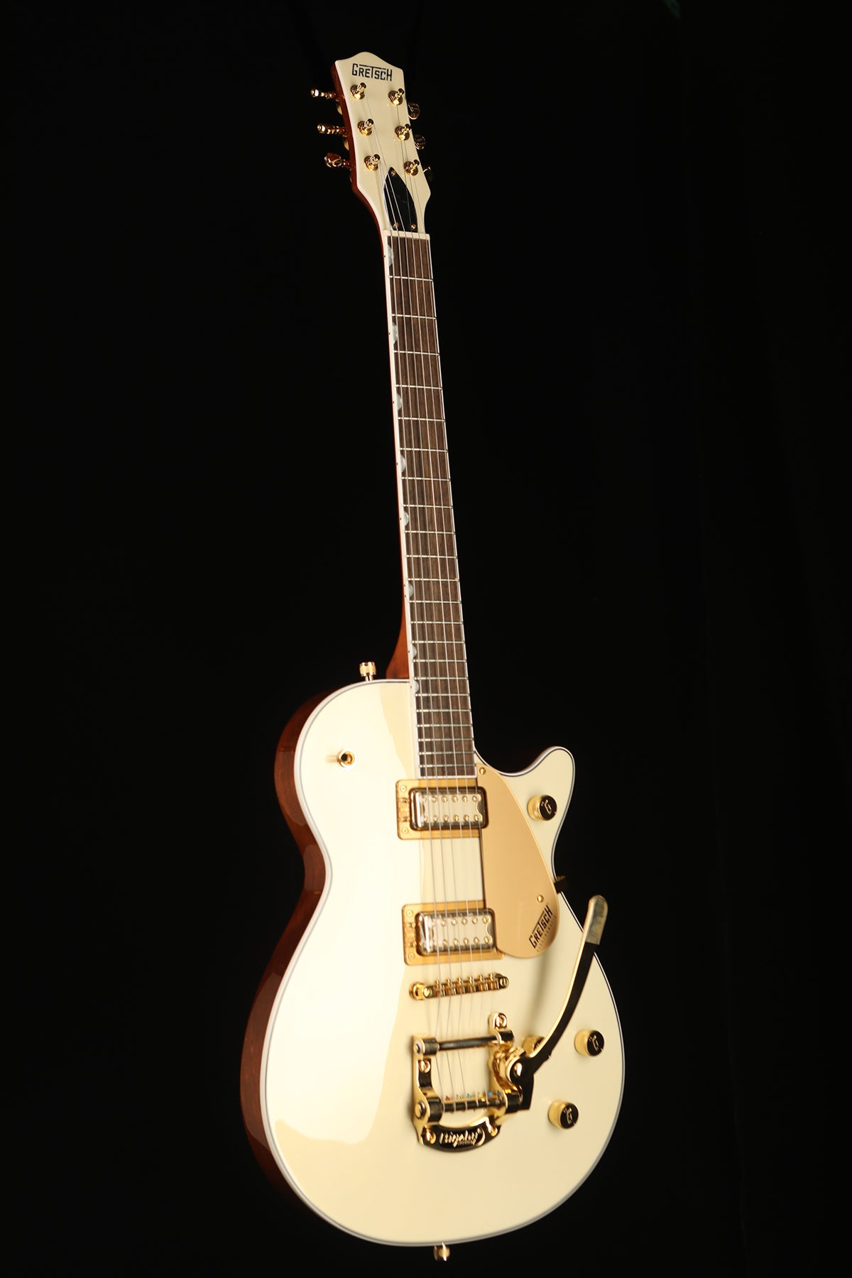 Gretsch Electromatic Pristine LTD Jet Single-Cut with Bigsby &#39;White Gold&#39; Electric Guitar - Acoustic Centre Music Store, Melbourne Australia