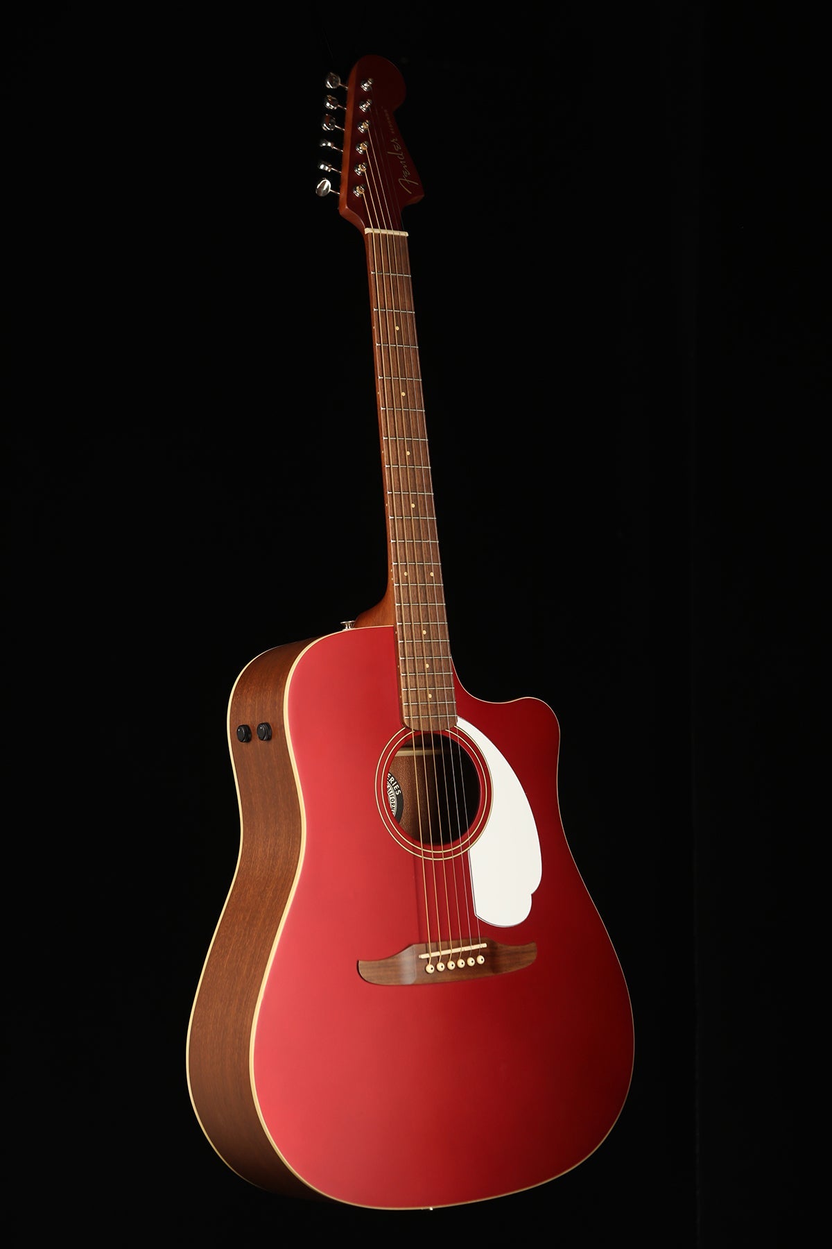 Fender Redondo Player &#39;Candy Apple Red&#39; Acoustic Electric Guitar - Acoustic Centre Music Store, Melbourne Australia