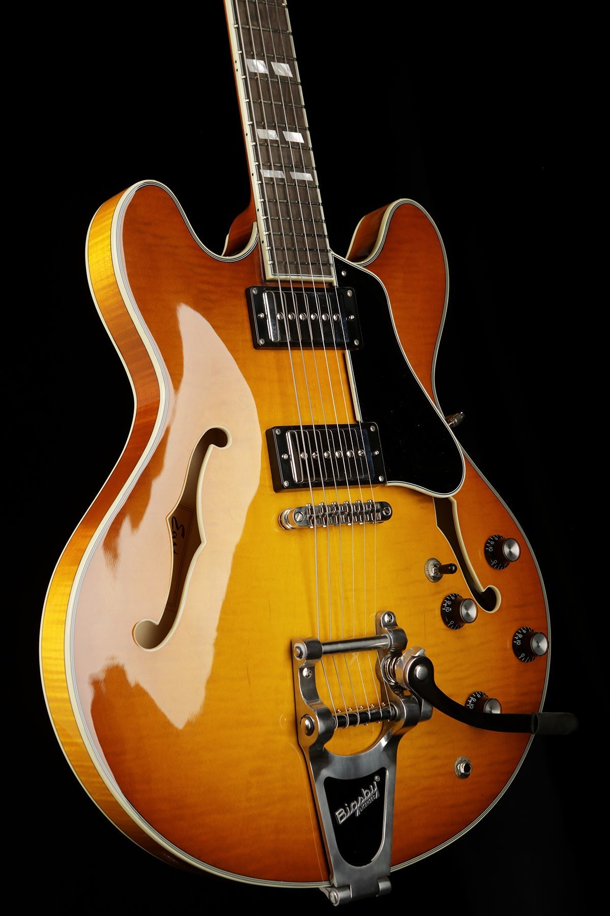 Eastman T486B-GB 'Gold Burst' Electric guitar - Acoustic Centre Music Store, Melbourne Australia