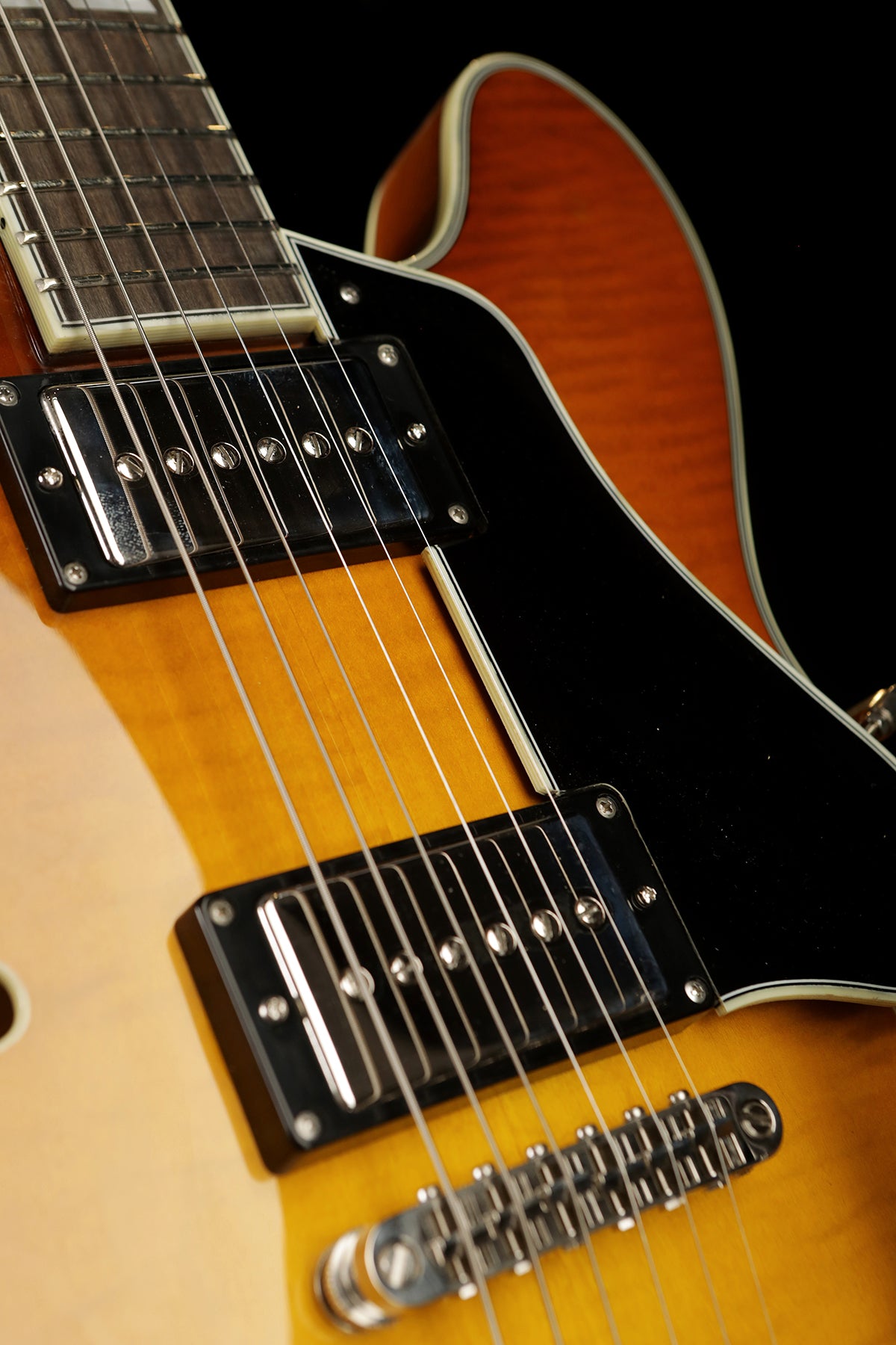 Eastman T486B-GB 'Gold Burst' Electric guitar - Acoustic Centre Music Store, Melbourne Australia