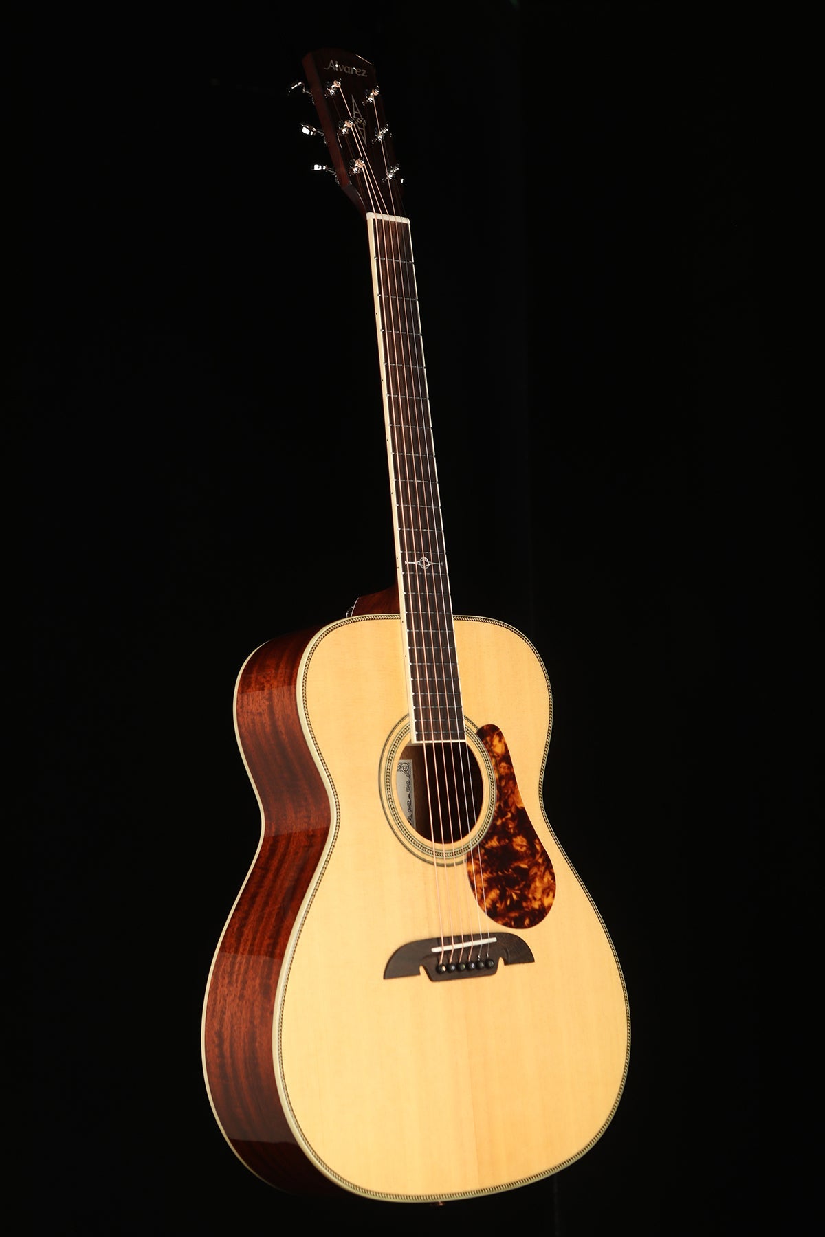 Alvarez Masterwork MF60E Herringbone Acoustic Electric Guitar - Acoustic Centre Music Store, Melbourne Australia