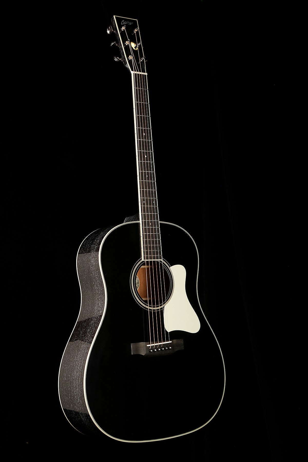 Collings CJ MH Custom &#39;Jet Black Top / Doghair Finish&#39; Acoustic Guitar - Acoustic Centre Music Store, Melbourne Australia
