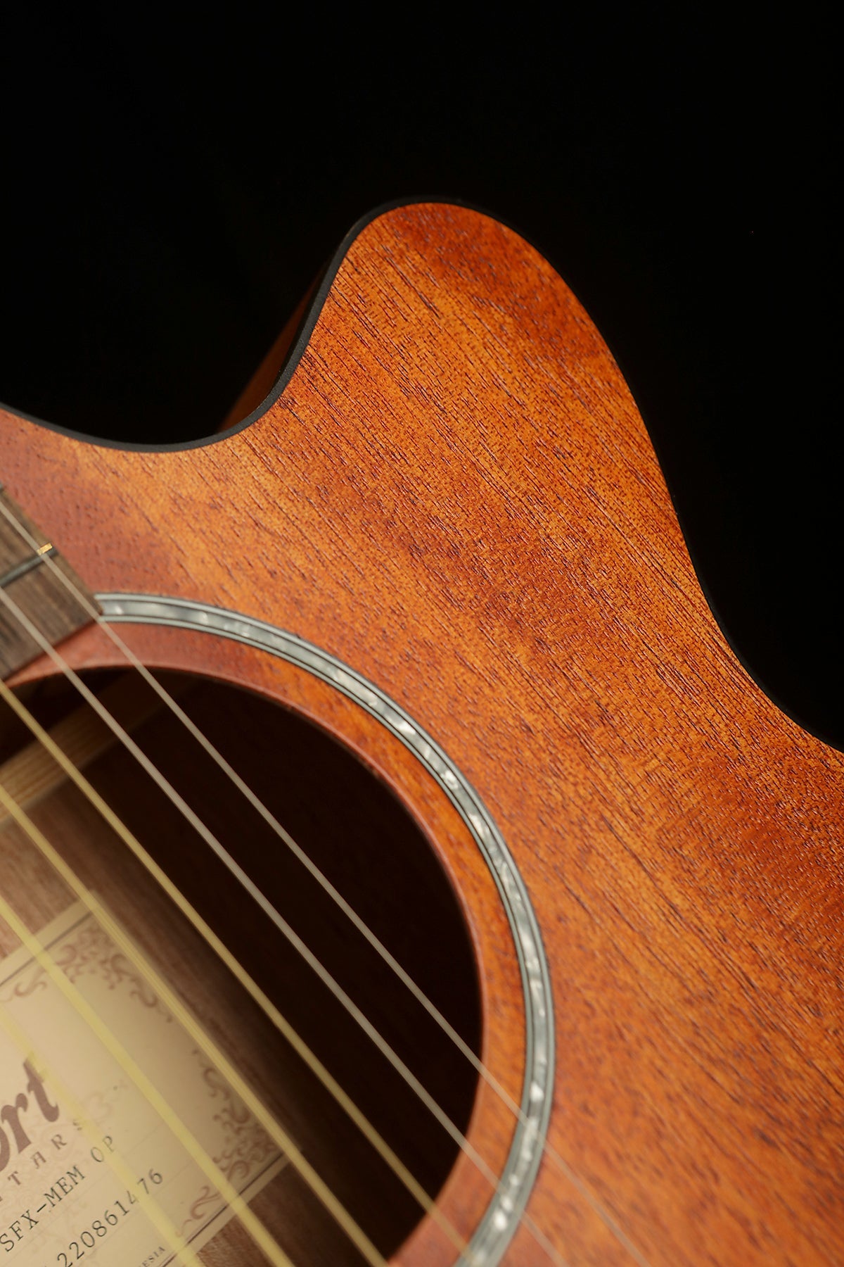 Cort SFX-MEM Mahogany Acoustic Electric Guitar - Acoustic Centre Music Store, Melbourne Australia