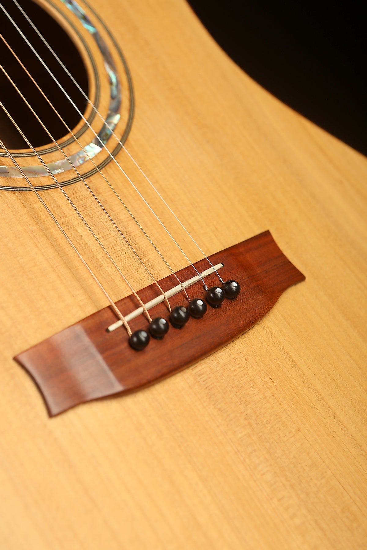 Chris Wynne Dreadnought 'Bunya Pine / Fiddleback Blackwood' Preowned 2007 - Acoustic Centre Music Store, Melbourne Australia