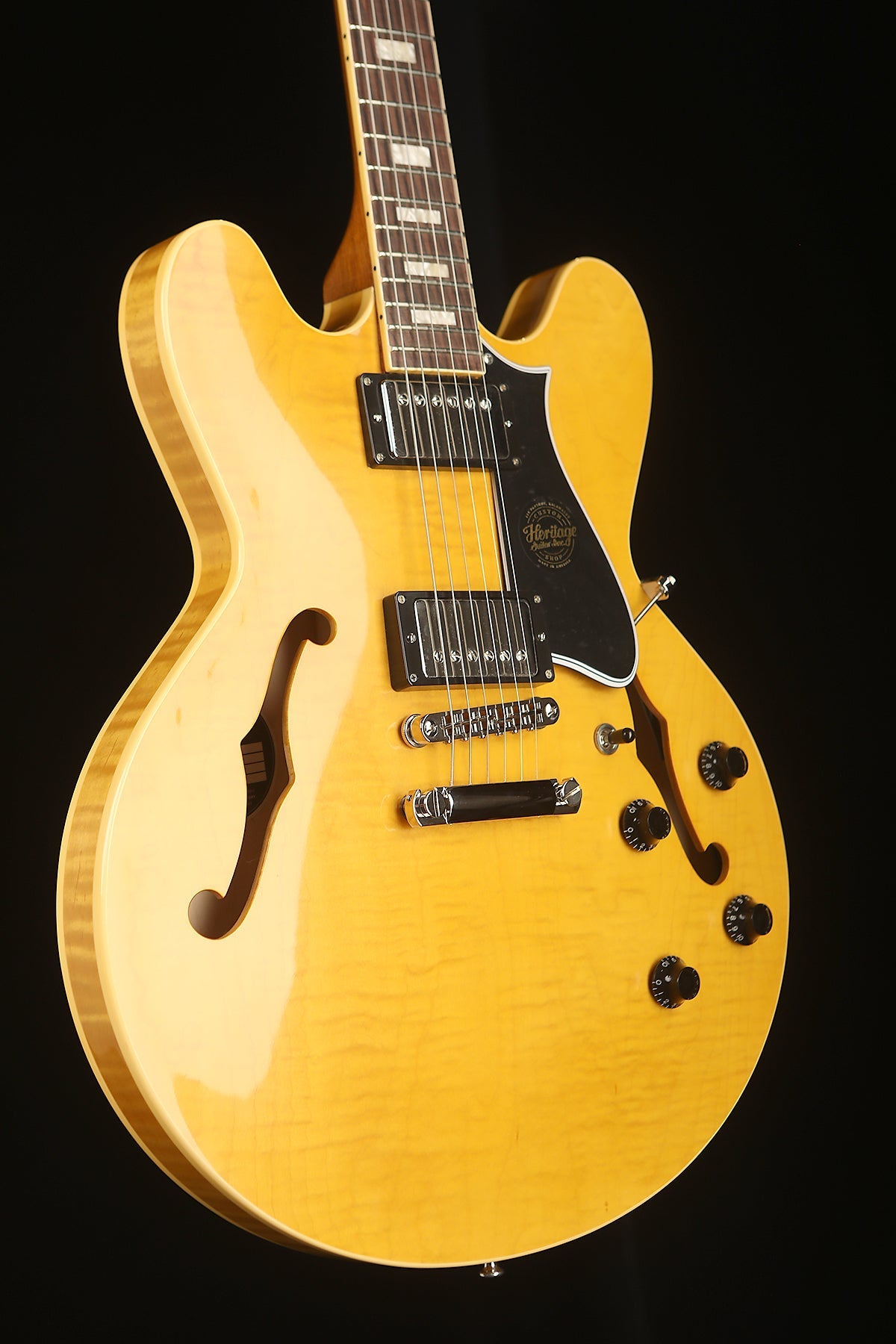 Heritage Custom Shop Core Collection H-535 &#39;Antique Natural&#39; Electric Guitar - Acoustic Centre Music Store, Melbourne Australia