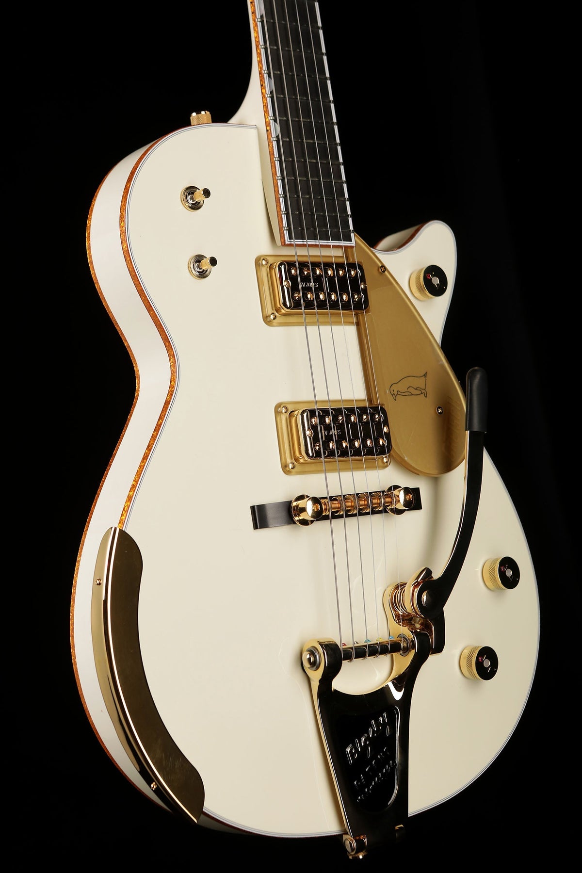 Gretsch G6134T-58 Vintage Select ’58 &#39;Vintage White&#39; Penguin with Bigsby Electric Guitar - Acoustic Centre Music Store, Melbourne Australia