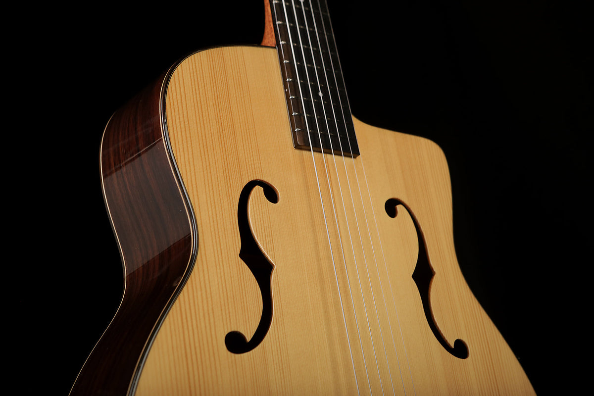 Altamira M01F F-Hole Gypsy Jazz Acoustic Guitar - Acoustic Centre Music Store, Melbourne Australia