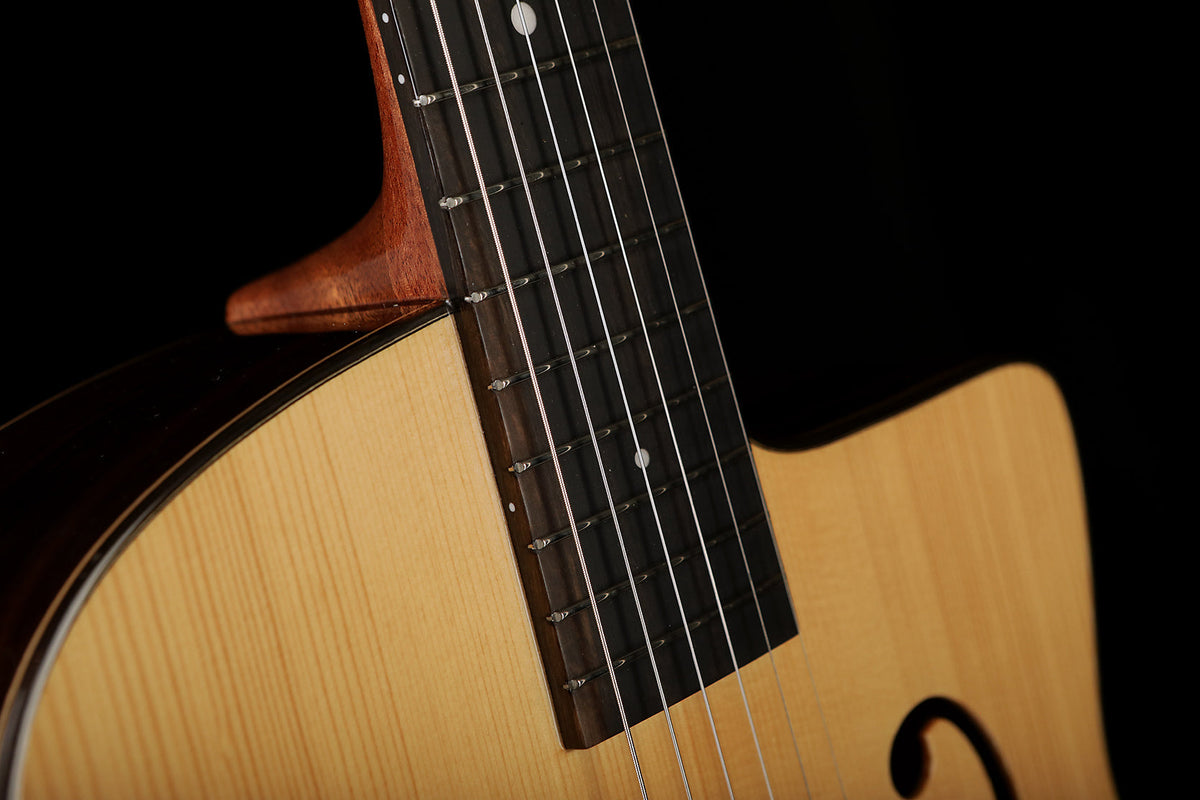 Altamira M01F F-Hole Gypsy Jazz Acoustic Guitar - Acoustic Centre Music Store, Melbourne Australia