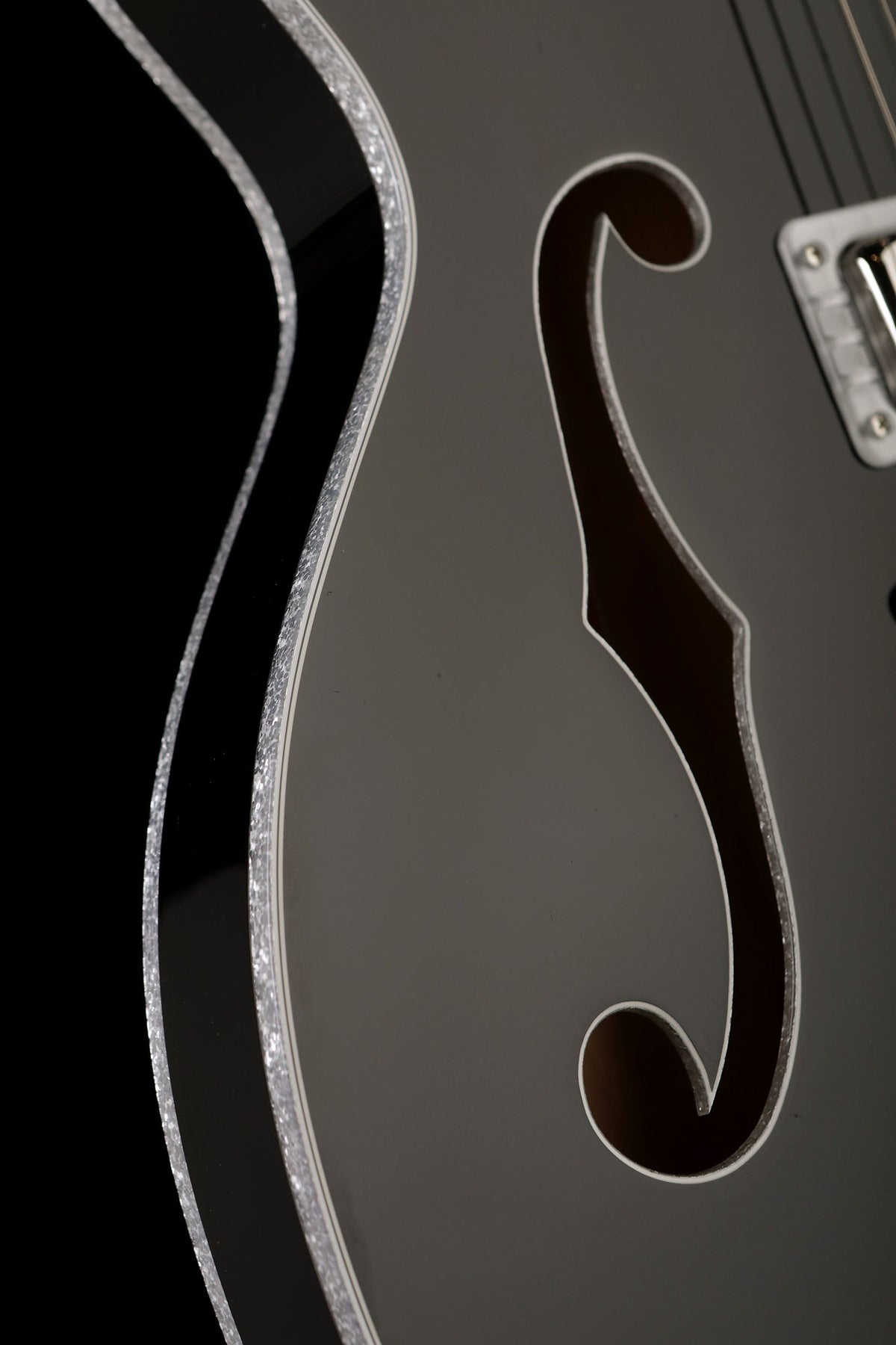 Gretsch G6636TSL Players Edition Silver Falcon Double-Cut with String-Thru Bigsby Electric Guitar - Acoustic Centre Music Store, Melbourne Australia