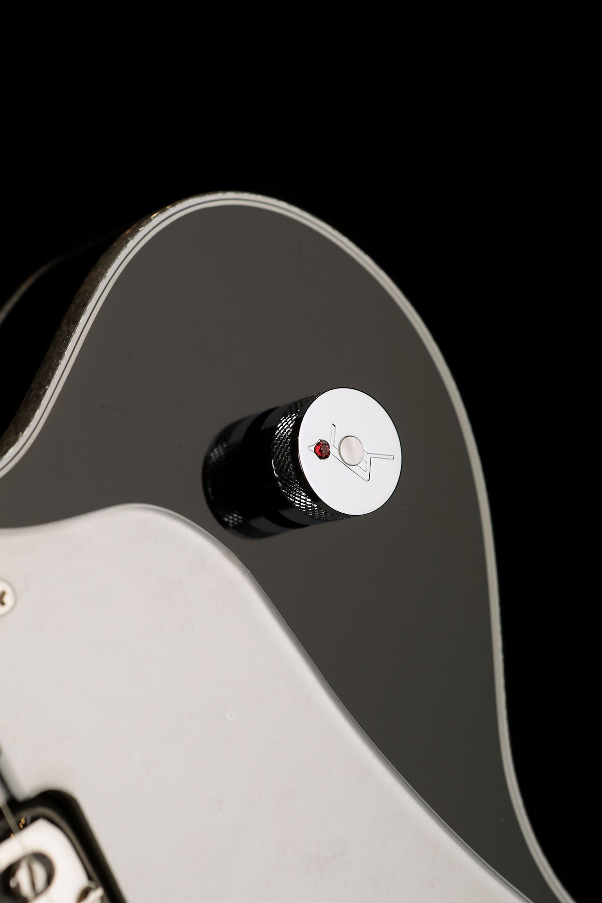 Gretsch G6636TSL Players Edition Silver Falcon Double-Cut with String-Thru Bigsby Electric Guitar - Acoustic Centre Music Store, Melbourne Australia