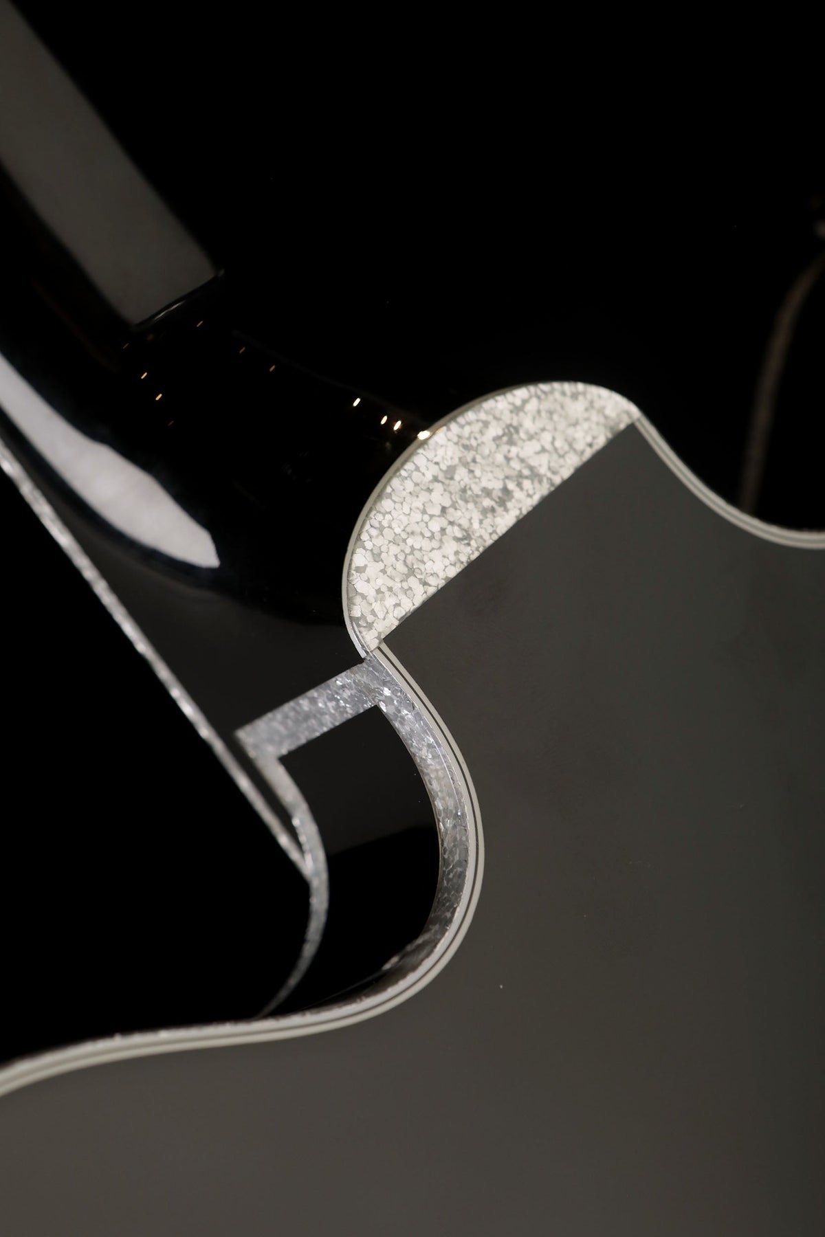 Gretsch G6636TSL Players Edition Silver Falcon Double-Cut with String-Thru Bigsby Electric Guitar - Acoustic Centre Music Store, Melbourne Australia