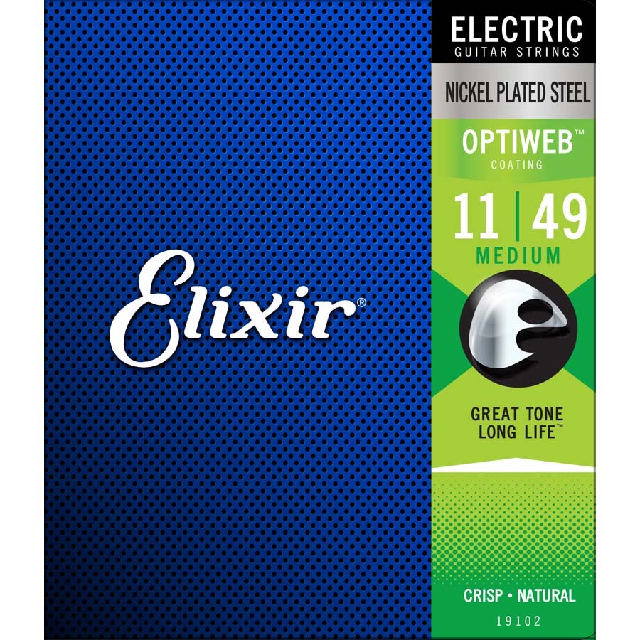 Elixir Electric Optiweb Electric Guitar Strings - Acoustic Centre Music Store, Melbourne Australia