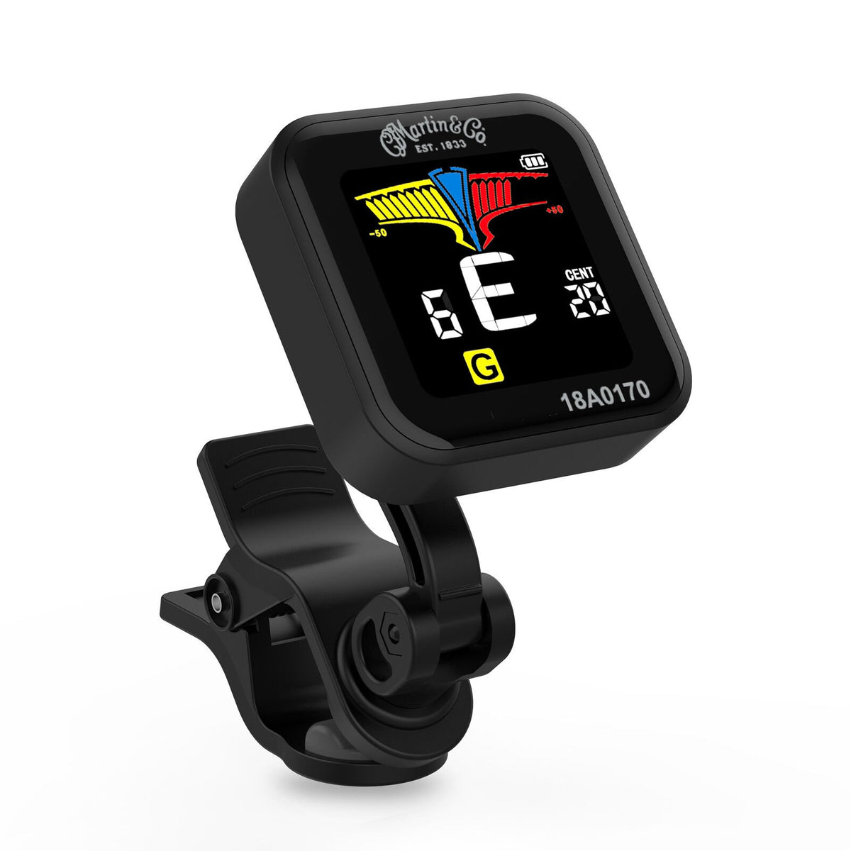 Martin Guitars Rechargeable Clip-On Tuner - Acoustic Centre Music Store, Melbourne Australia