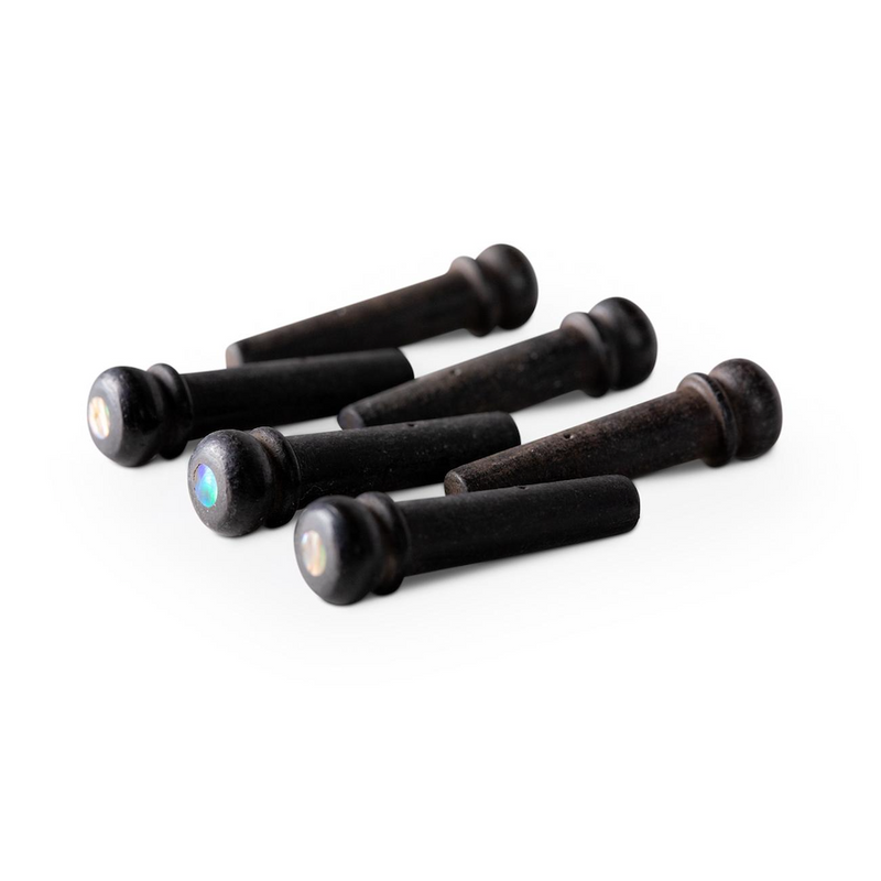 Taylor Crelicam Ebony Bridge Pin Set - Acoustic Centre Music Store, Melbourne Australia