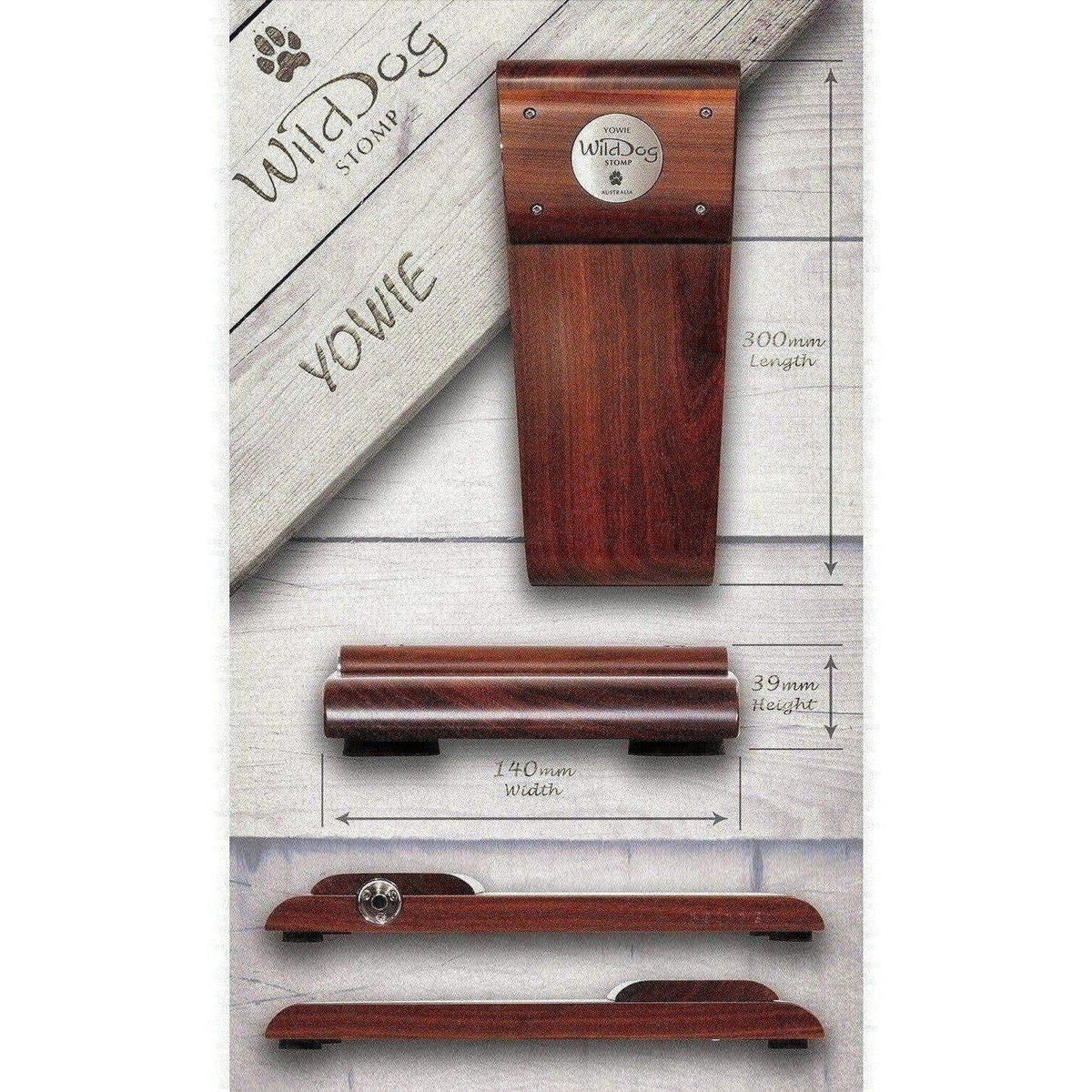 Wild Dog Yowie Stomp Box - Acoustic Centre Music Store, Melbourne Australia