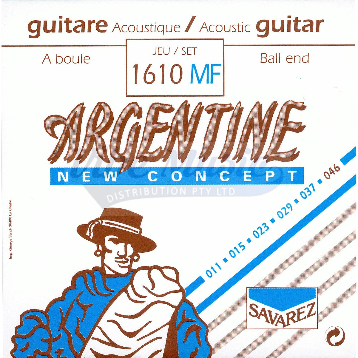 Savarez Argentine New Concept Gypsy Jazz Guitar Strings - Acoustic Centre Music Store, Melbourne Australia