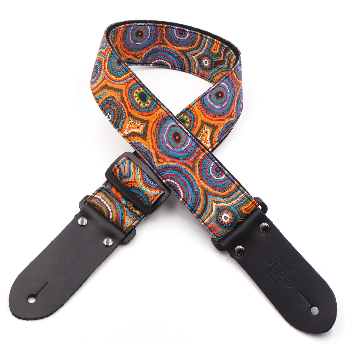 DSL 2" Indigenous Pattern Strap - Dry Creek - Acoustic Centre Music Store, Melbourne Australia
