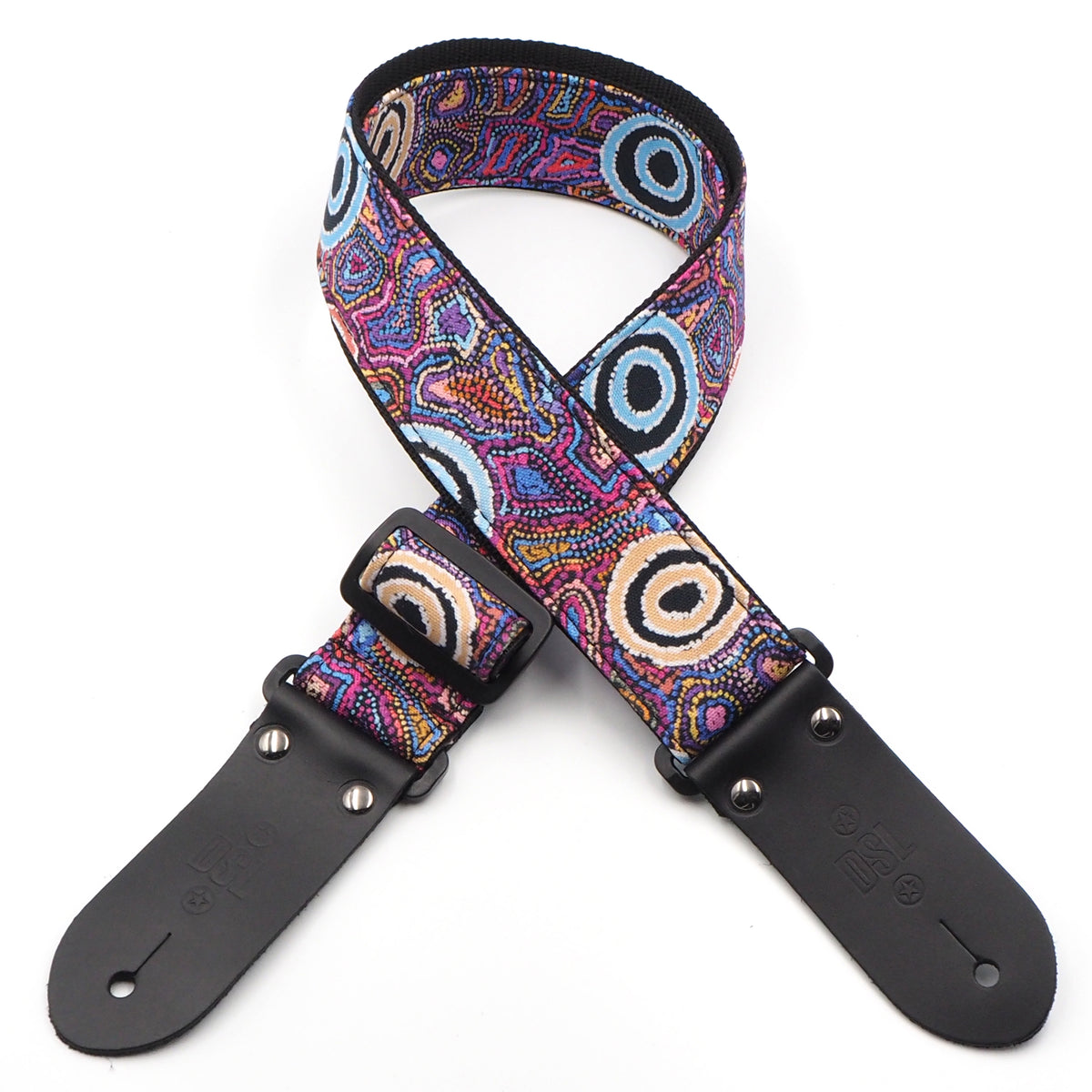DSL 2" Indigenous Pattern Strap - Yumari Dreaming - Acoustic Centre Music Store, Melbourne Australia