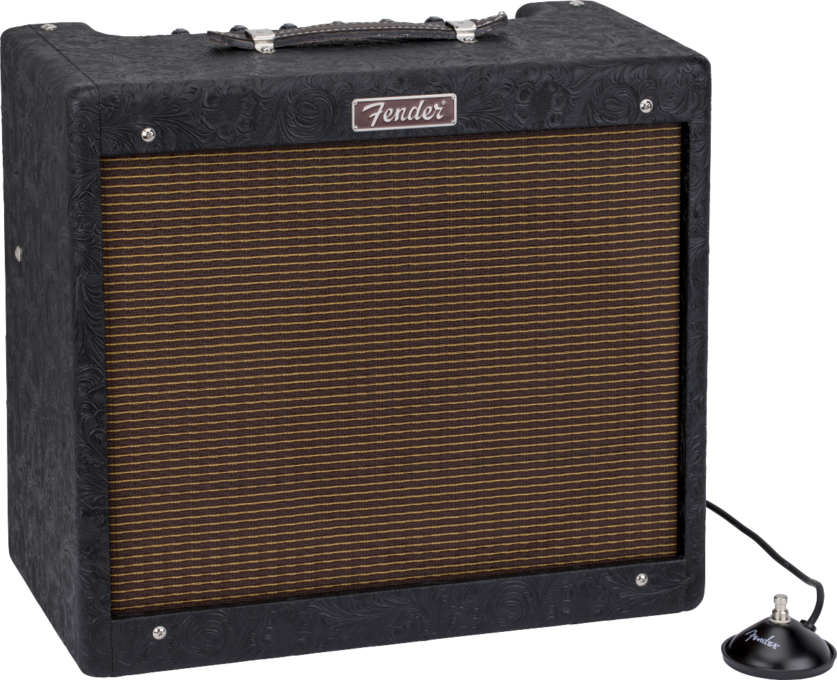 Fender Blues Junior IV 30th Anniversary 1x12&quot; 15-watt Tube Combo Guitar Amp - Black Western&#39; - Acoustic Centre Music Store, Melbourne Australia