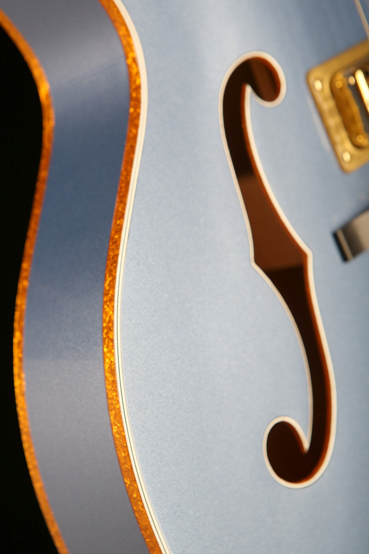 Gretsch Falcon Hollow Body with String-Thru Bigsby &#39;Cerulean Smoke&#39; Electric Guitar - Acoustic Centre Music Store, Melbourne Australia