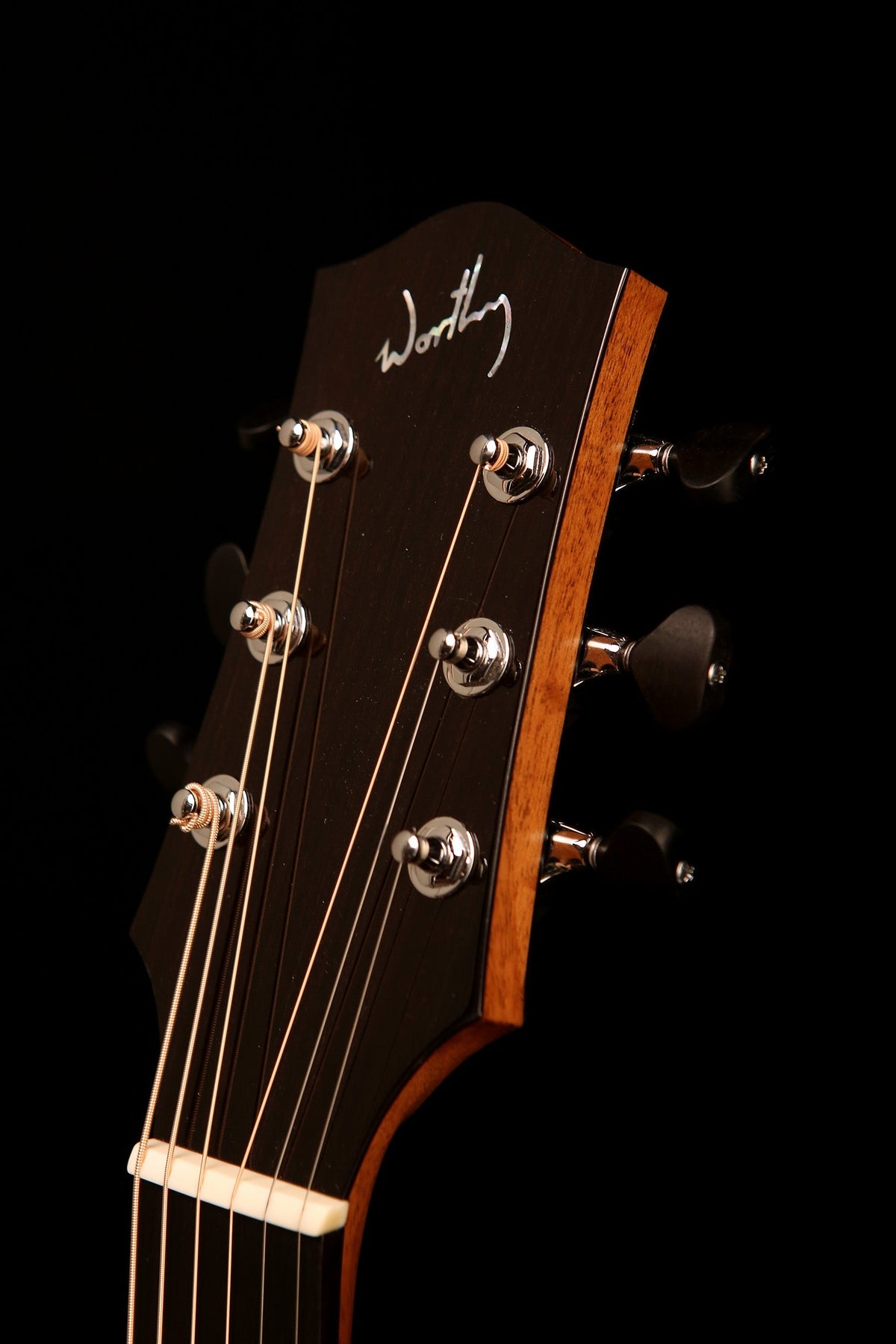 David Worthy 'Talisman' Master Grade Engelmann Spruce / Ebony Acoustic Guitar - Acoustic Centre Music Store, Melbourne Australia