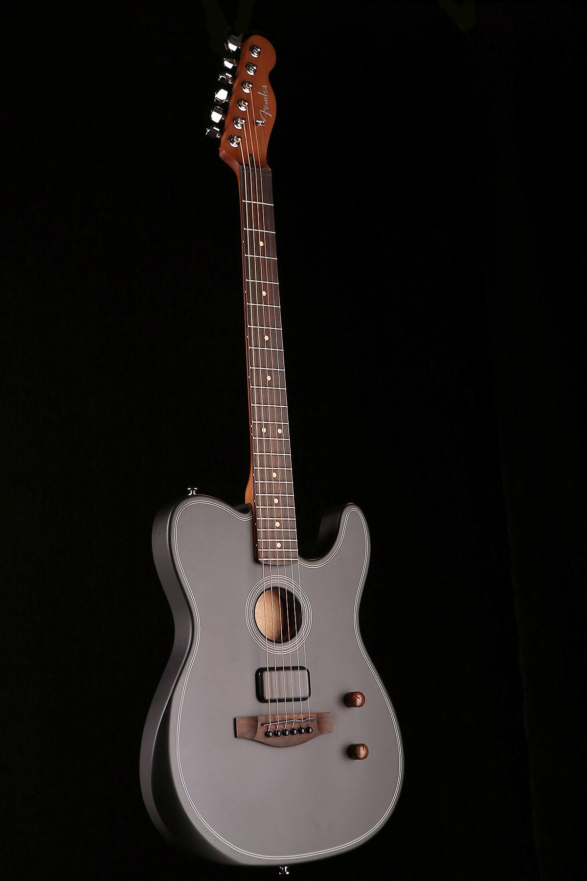 Fender Acoustasonic Standard Telecaster &#39;Black&#39; Acoustic Electric Guitar - Acoustic Centre Music Store, Melbourne Australia