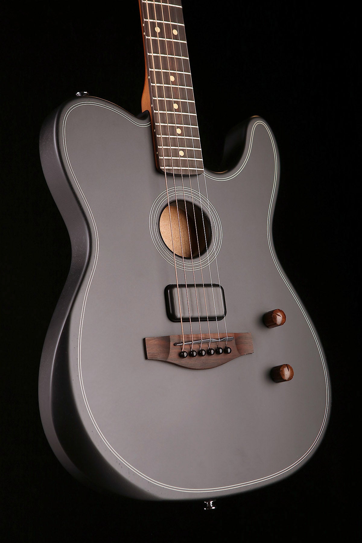 Fender Acoustasonic Standard Telecaster &#39;Black&#39; Acoustic Electric Guitar - Acoustic Centre Music Store, Melbourne Australia