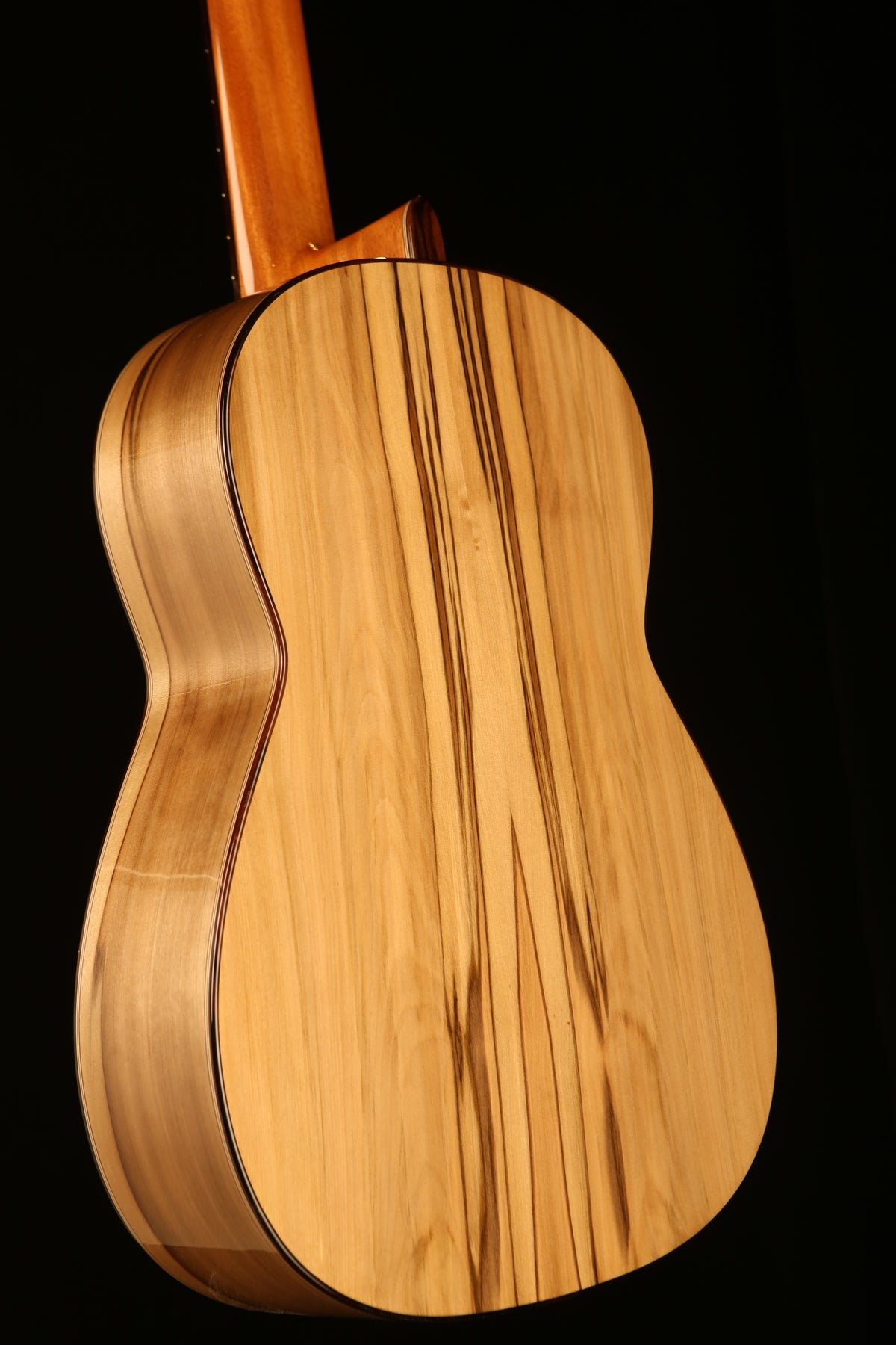 Allan Bull CLG1124 Concert Model 'Blonde Cedar / Black Heart Sassafras' Classical Guitar - Acoustic Centre Music Store, Melbourne Australia