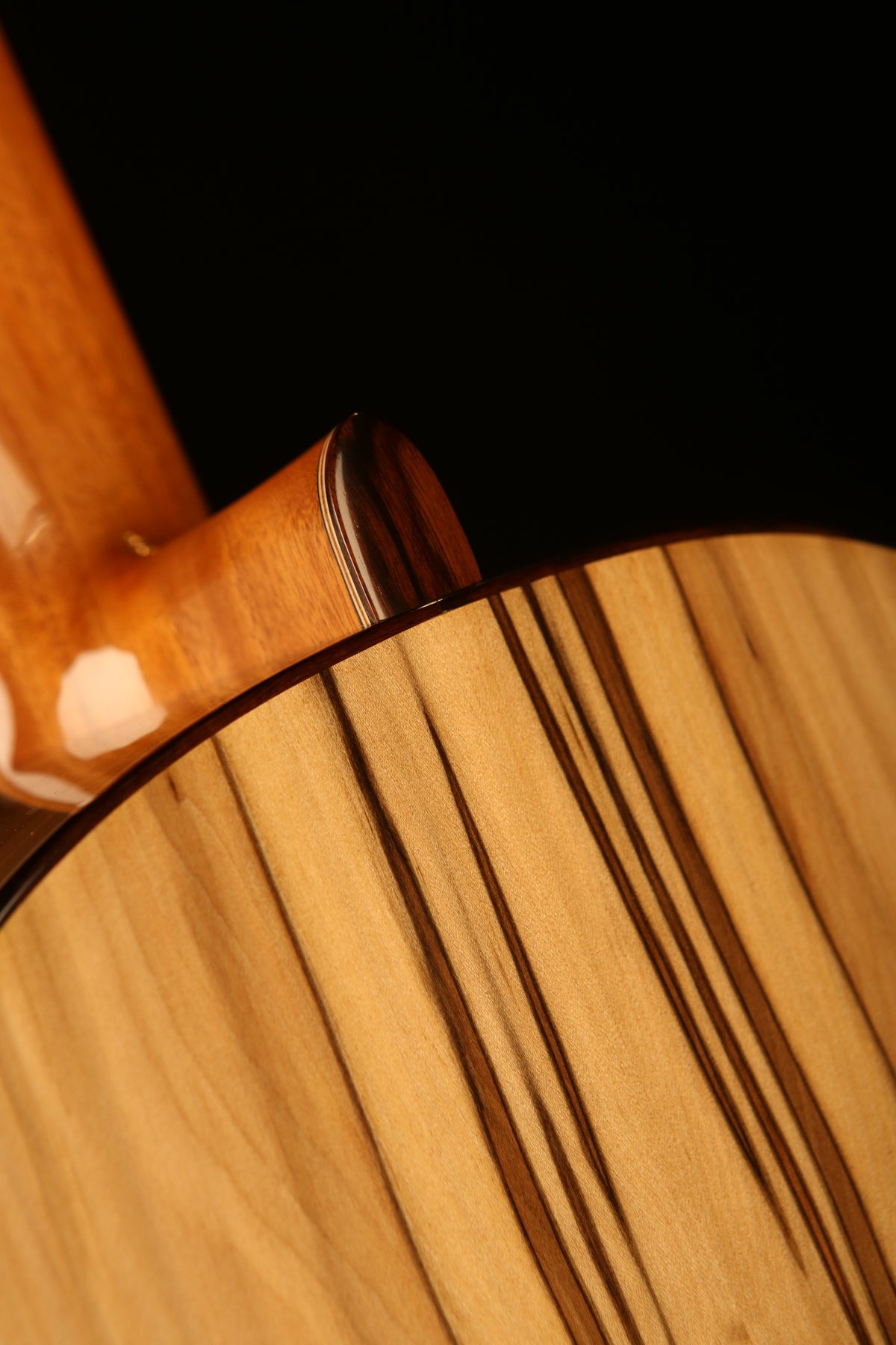 Allan Bull CLG1124 Concert Model 'Blonde Cedar / Black Heart Sassafras' Classical Guitar - Acoustic Centre Music Store, Melbourne Australia