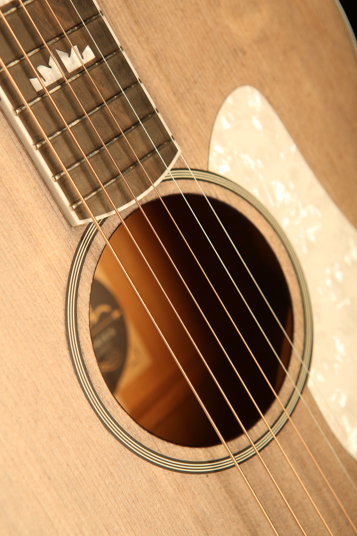 Fenech Supreme Series GA 'Denim Black' Acoustic Electric Guitar - Acoustic Centre Music Store, Melbourne Australia