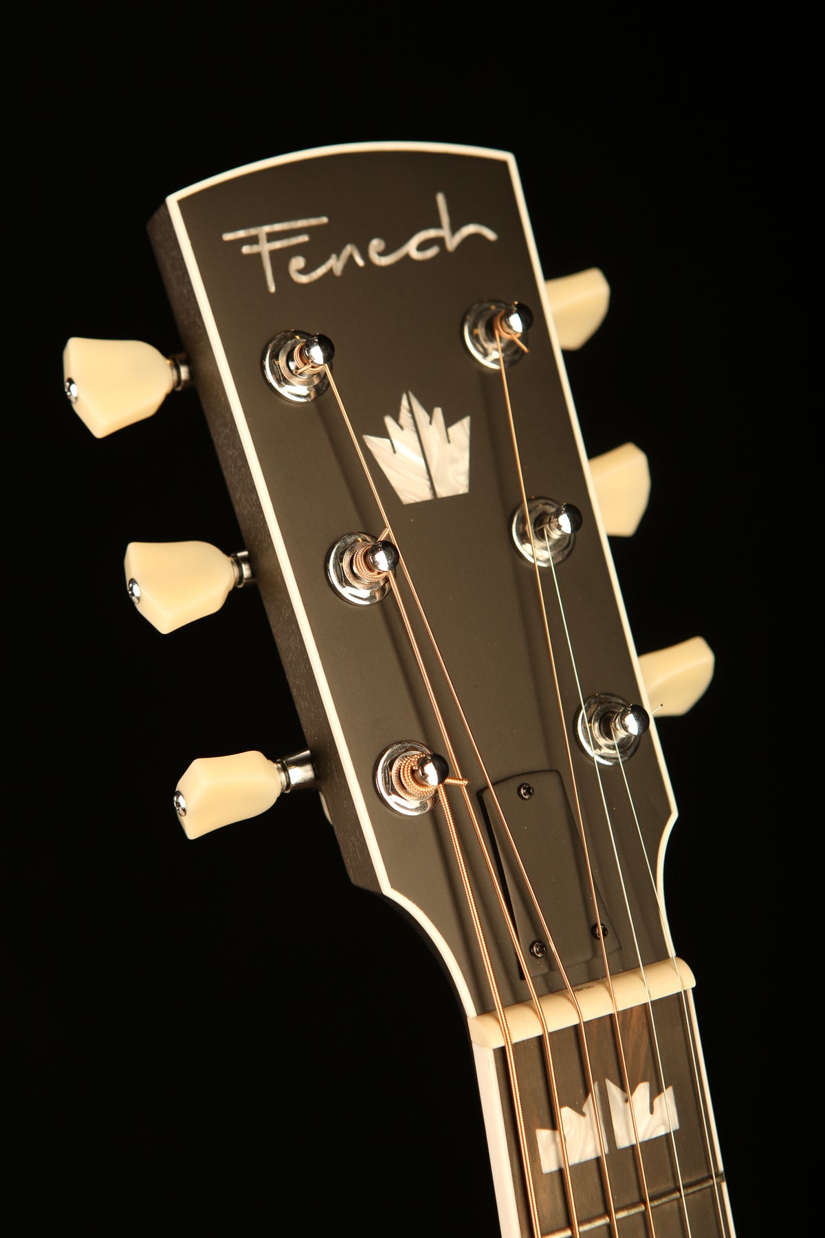 Fenech Supreme Series GA 'Denim Black' Acoustic Electric Guitar - Acoustic Centre Music Store, Melbourne Australia