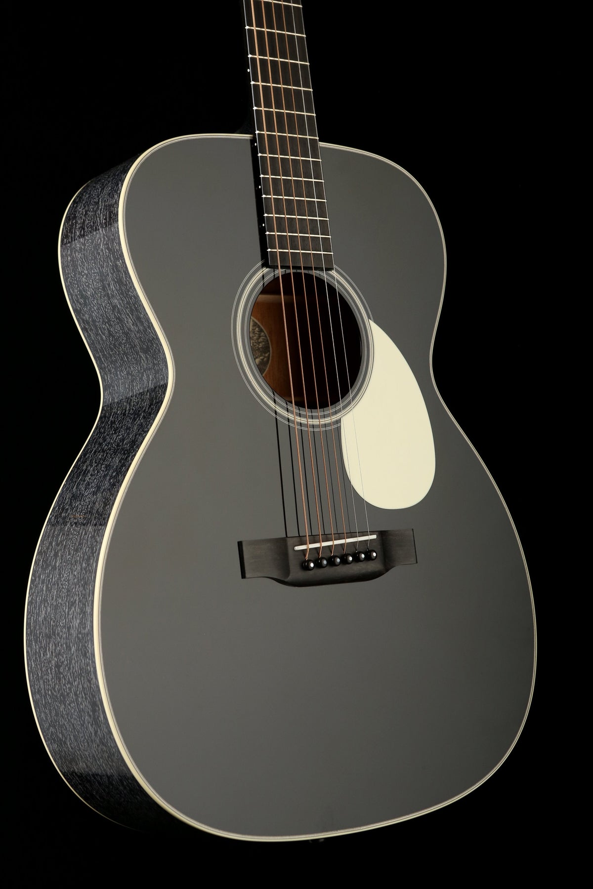 Collings OM1 Custom &#39;Black Top / Doghair Finish&#39; Acoustic Guitar - Acoustic Centre Music Store, Melbourne Australia