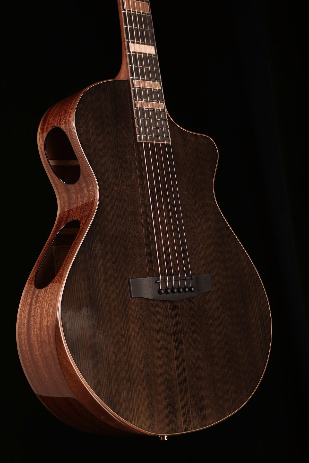 Cort Masterpiece Series Modern Black Acoustic Electric Guitar - Acoustic Centre Music Store, Melbourne Australia