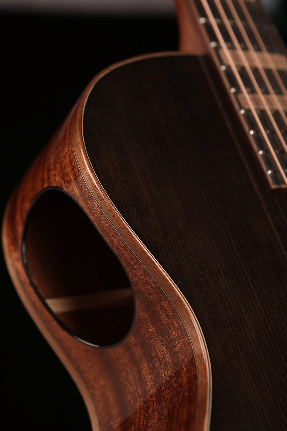 Cort Masterpiece Series Modern Black Acoustic Electric Guitar - Acoustic Centre Music Store, Melbourne Australia