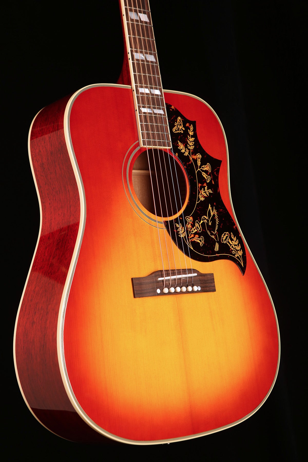 Epiphone 1960 Hummingbird 'Inspired By Gibson Custom' Acoustic Electric Guitar - Cherry Sunburst - Acoustic Centre Music Store, Melbourne Australia